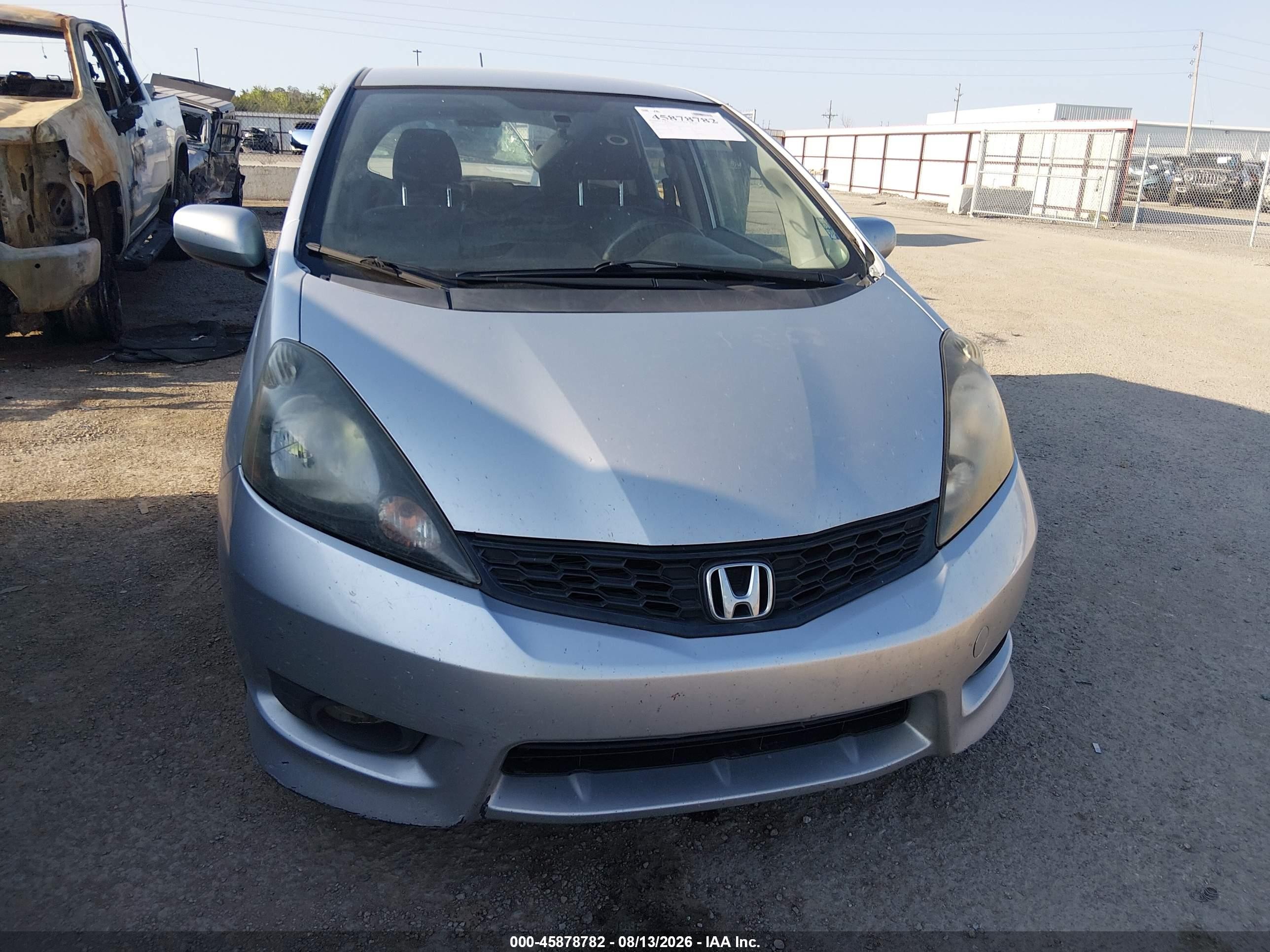 2013 Honda Fit Sport Silver vin: JHMGE8H59DC004257