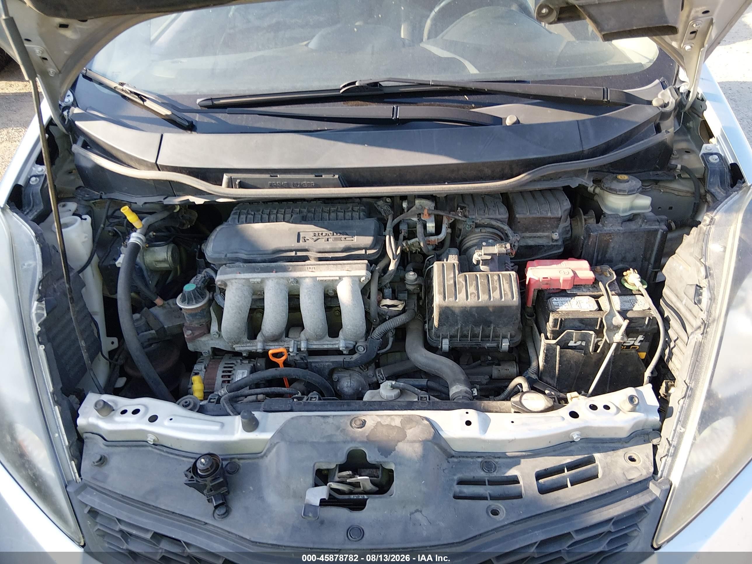 2013 Honda Fit Sport Silver vin: JHMGE8H59DC004257