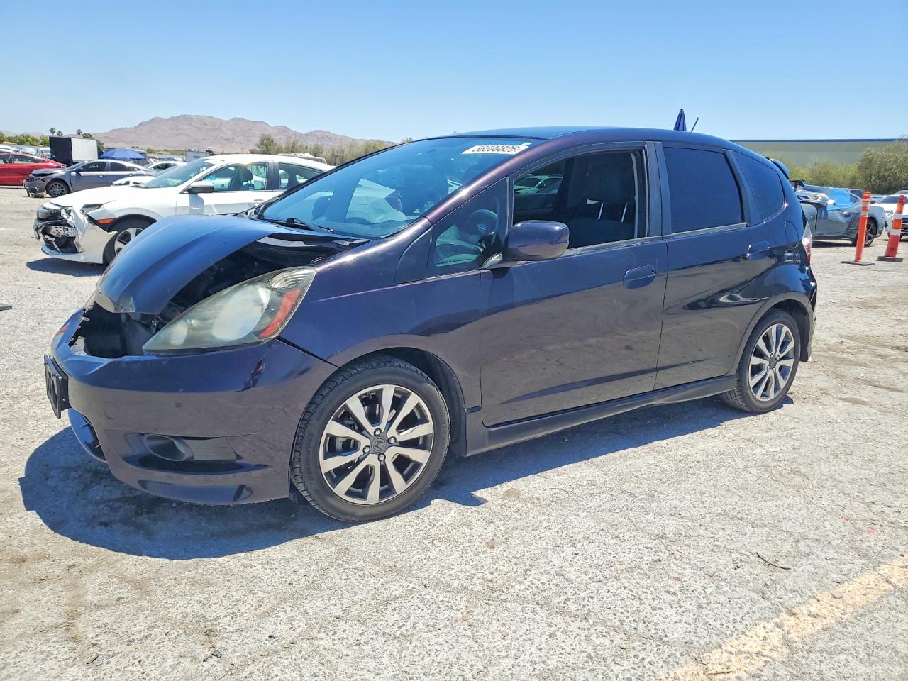 2013 Honda Fit Sport Фиолетовый vin: JHMGE8H59DC019552