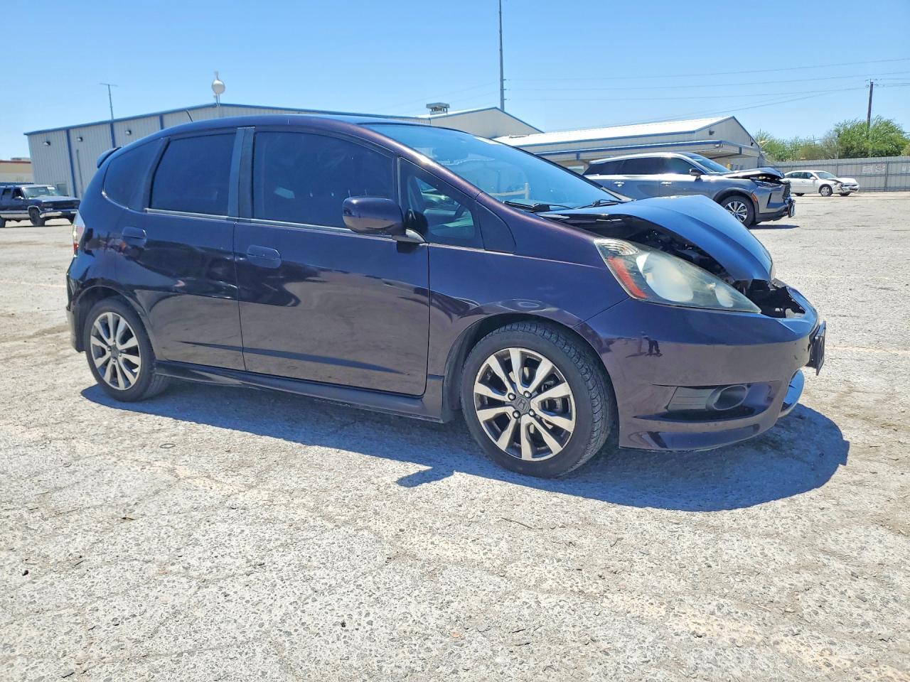 2013 Honda Fit Sport Фиолетовый vin: JHMGE8H59DC019552