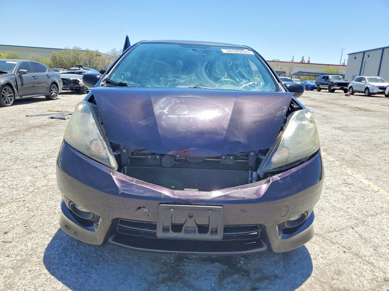 2013 Honda Fit Sport Фиолетовый vin: JHMGE8H59DC019552