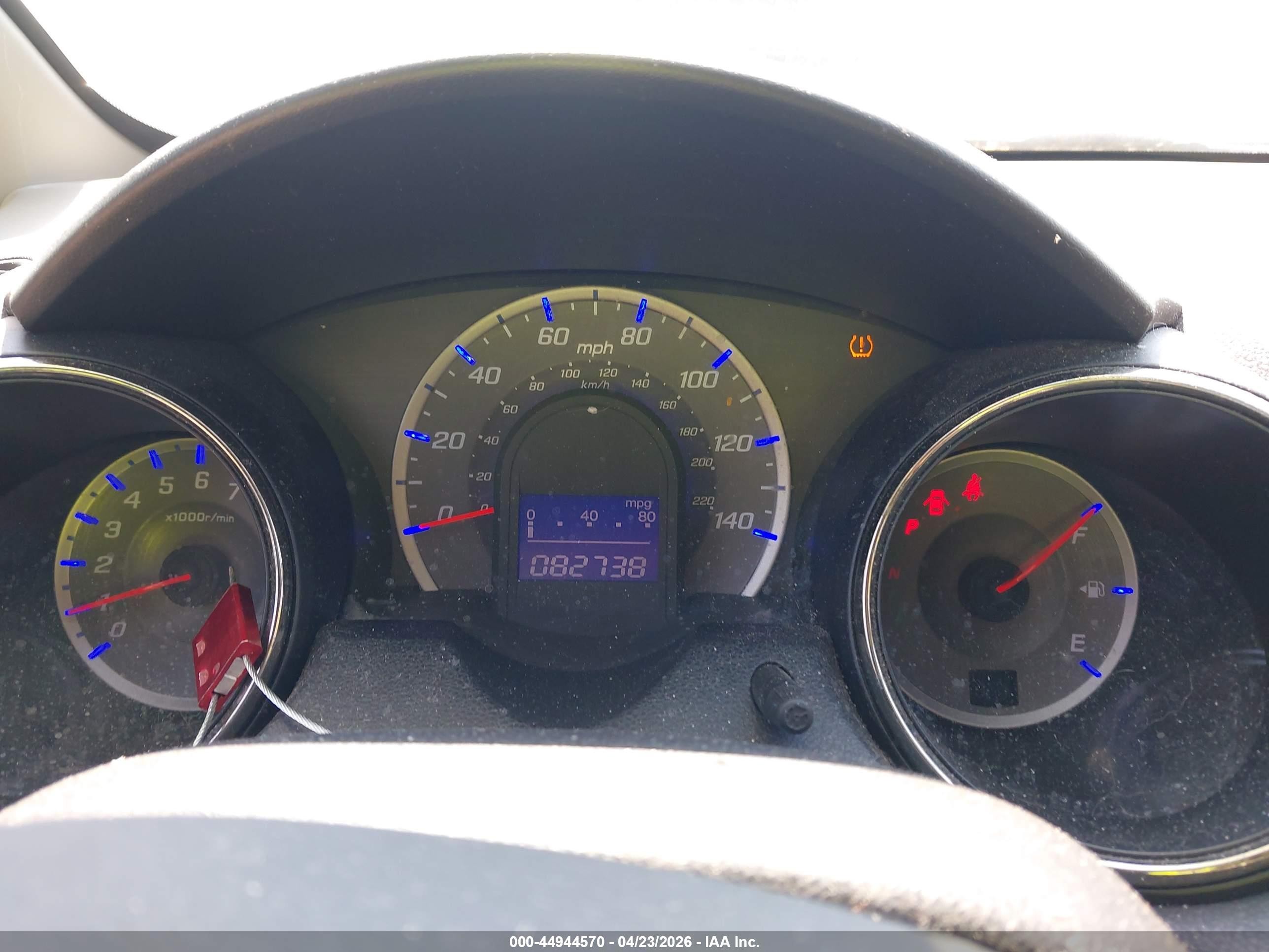 2013 Honda Fit Sport Silver vin: JHMGE8H59DC024394