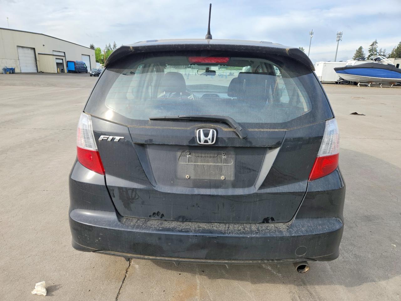 2013 Honda Fit Sport Черный vin: JHMGE8H59DC026761