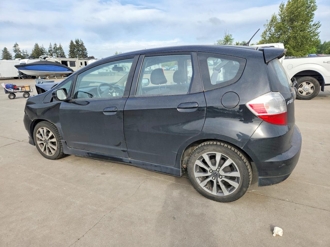 2013 Honda Fit Sport Черный vin: JHMGE8H59DC026761