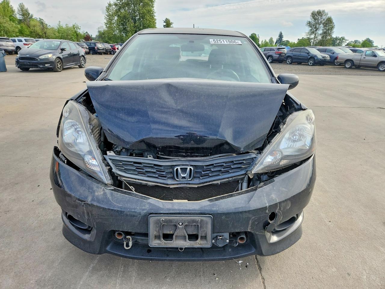 2013 Honda Fit Sport Черный vin: JHMGE8H59DC026761