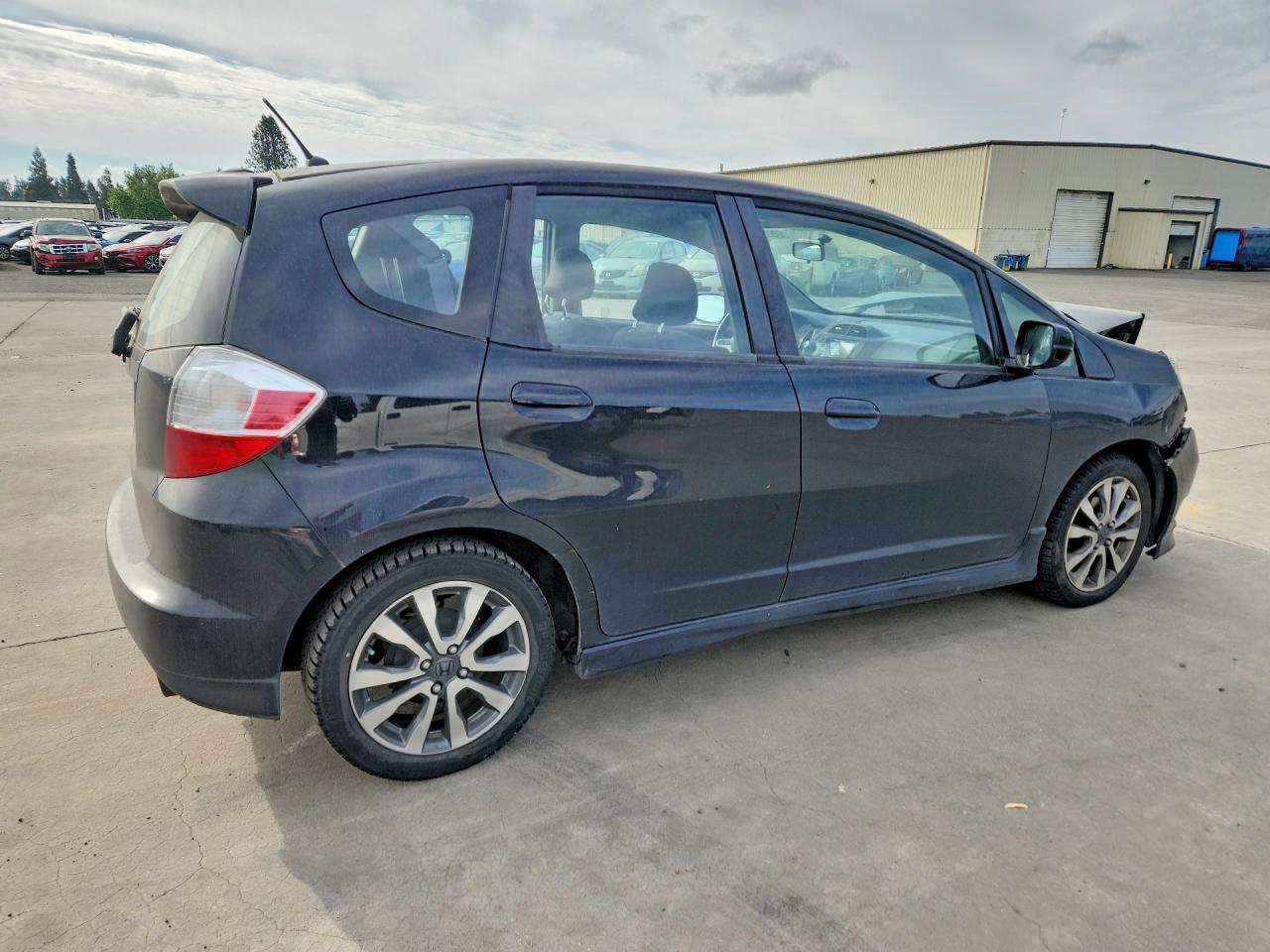 2013 Honda Fit Sport Черный vin: JHMGE8H59DC026761