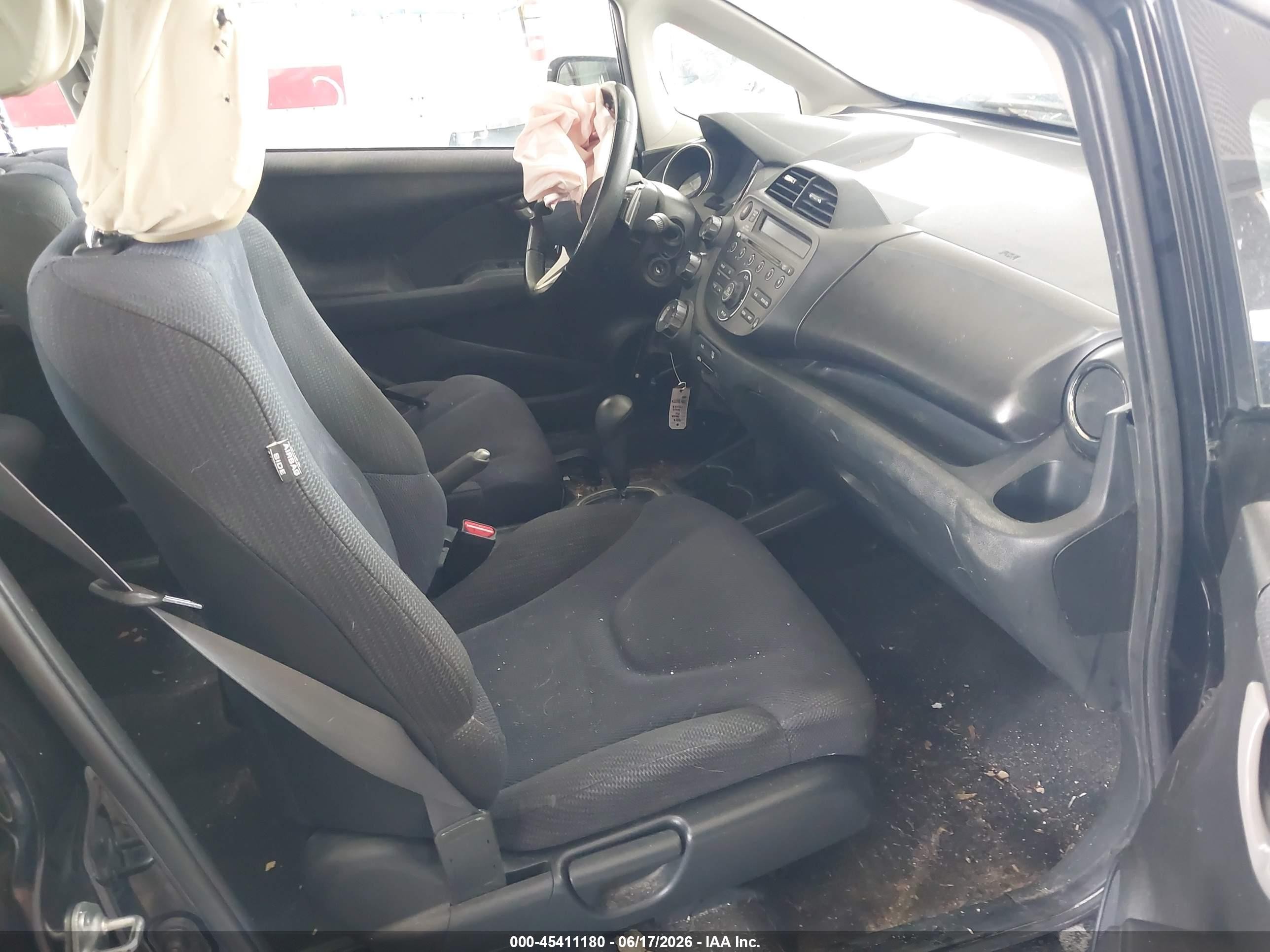 2013 Honda Fit Sport Black vin: JHMGE8H59DC029028