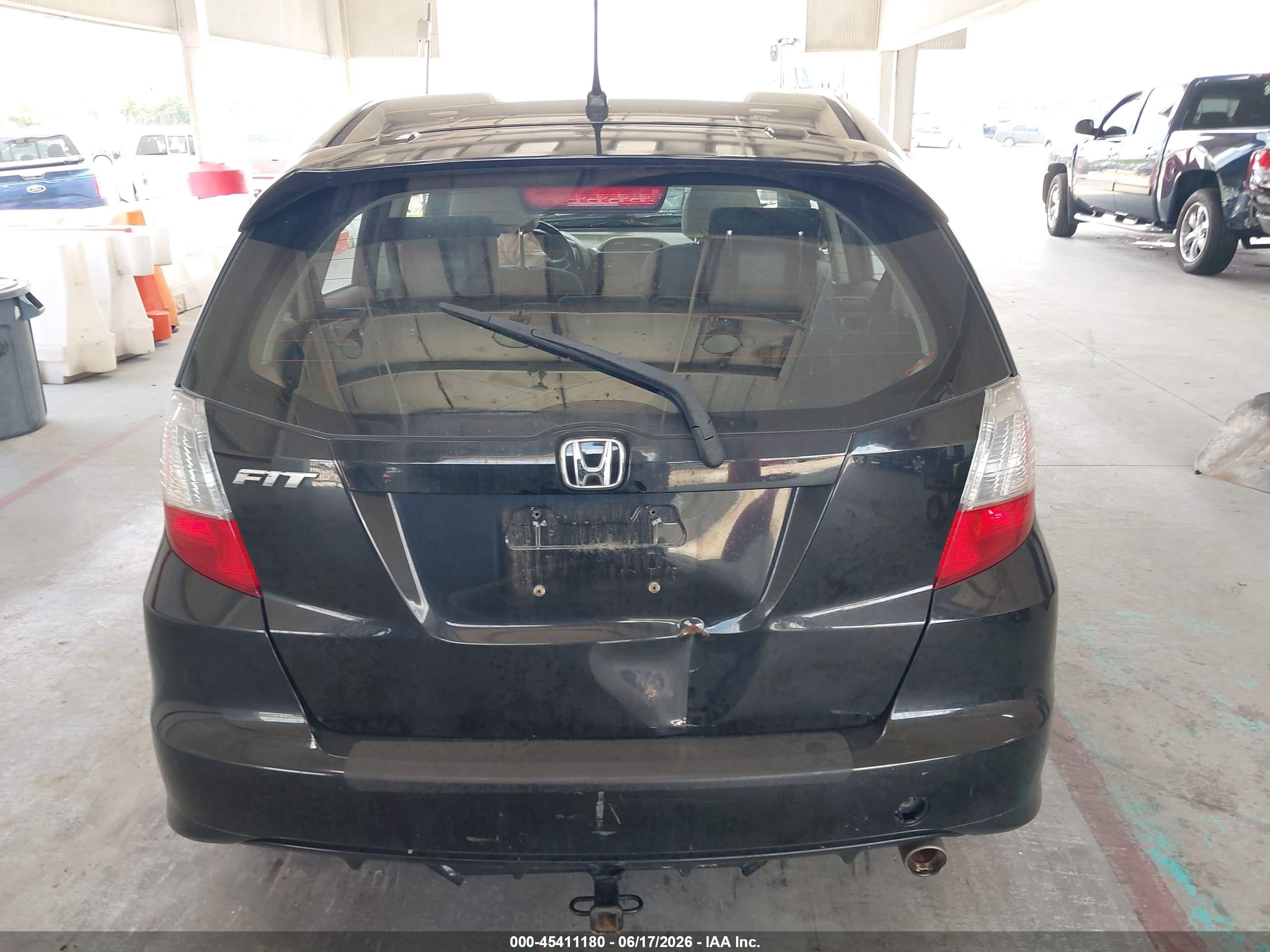 2013 Honda Fit Sport Black vin: JHMGE8H59DC029028