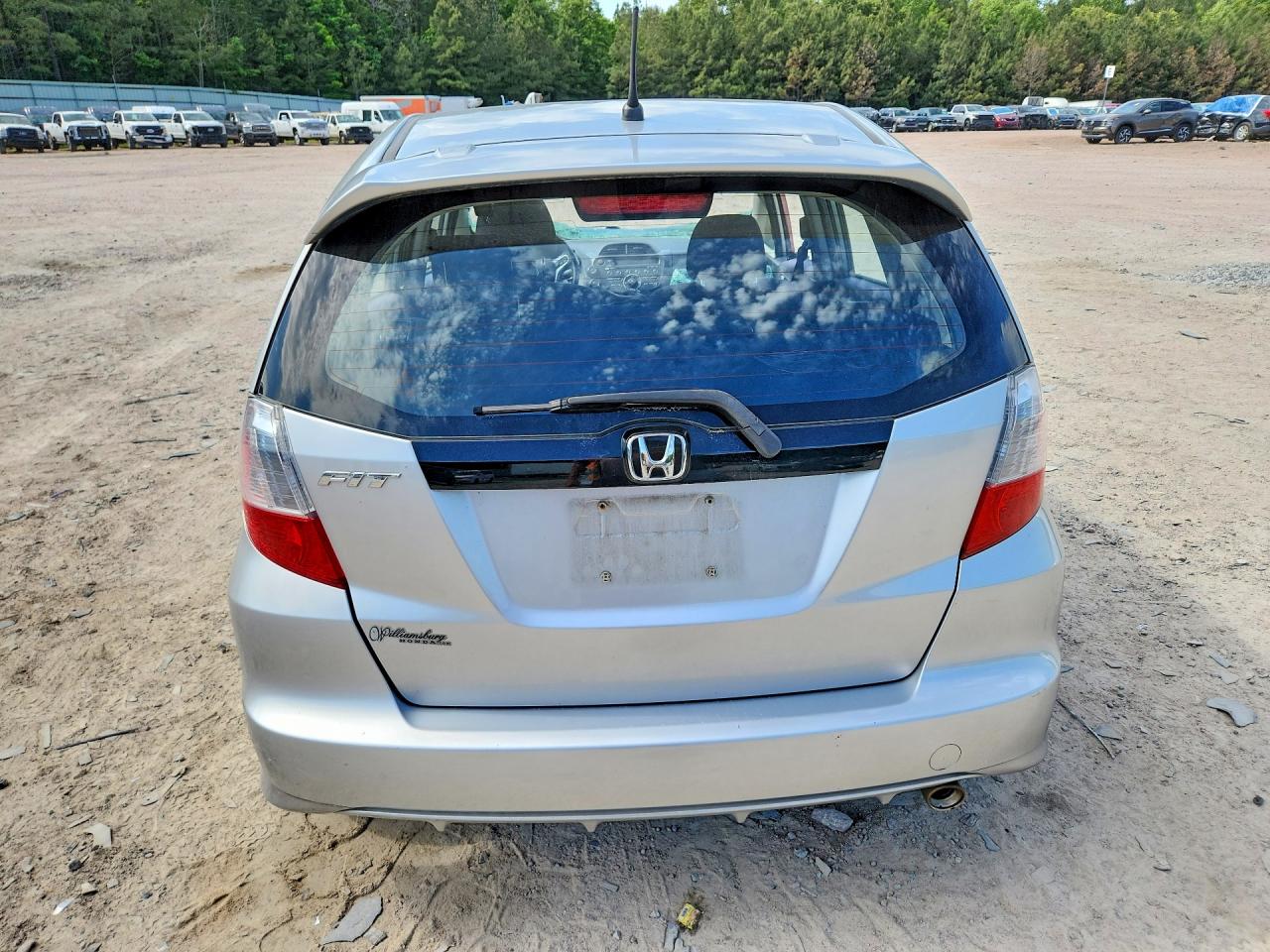 2013 Honda Fit Sport Silver vin: JHMGE8H59DC029840