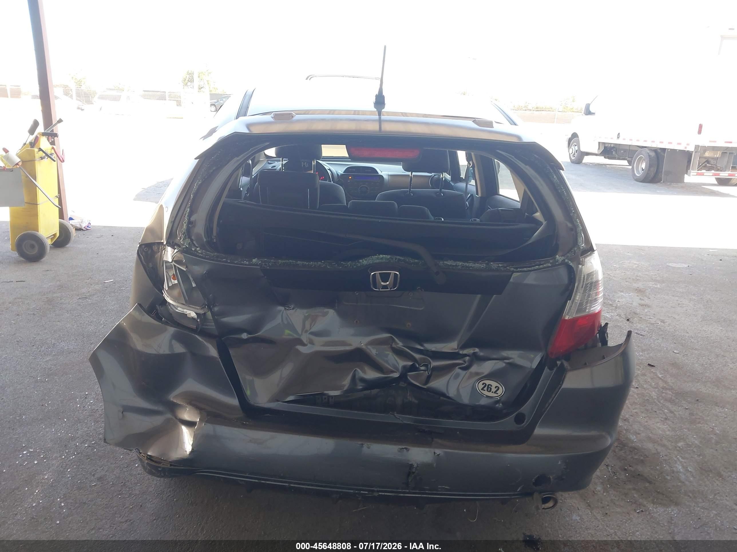 2013 Honda Fit Sport Gray vin: JHMGE8H59DC036464