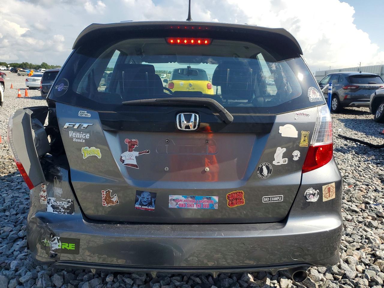 2013 Honda Fit Sport Gray vin: JHMGE8H59DC072770