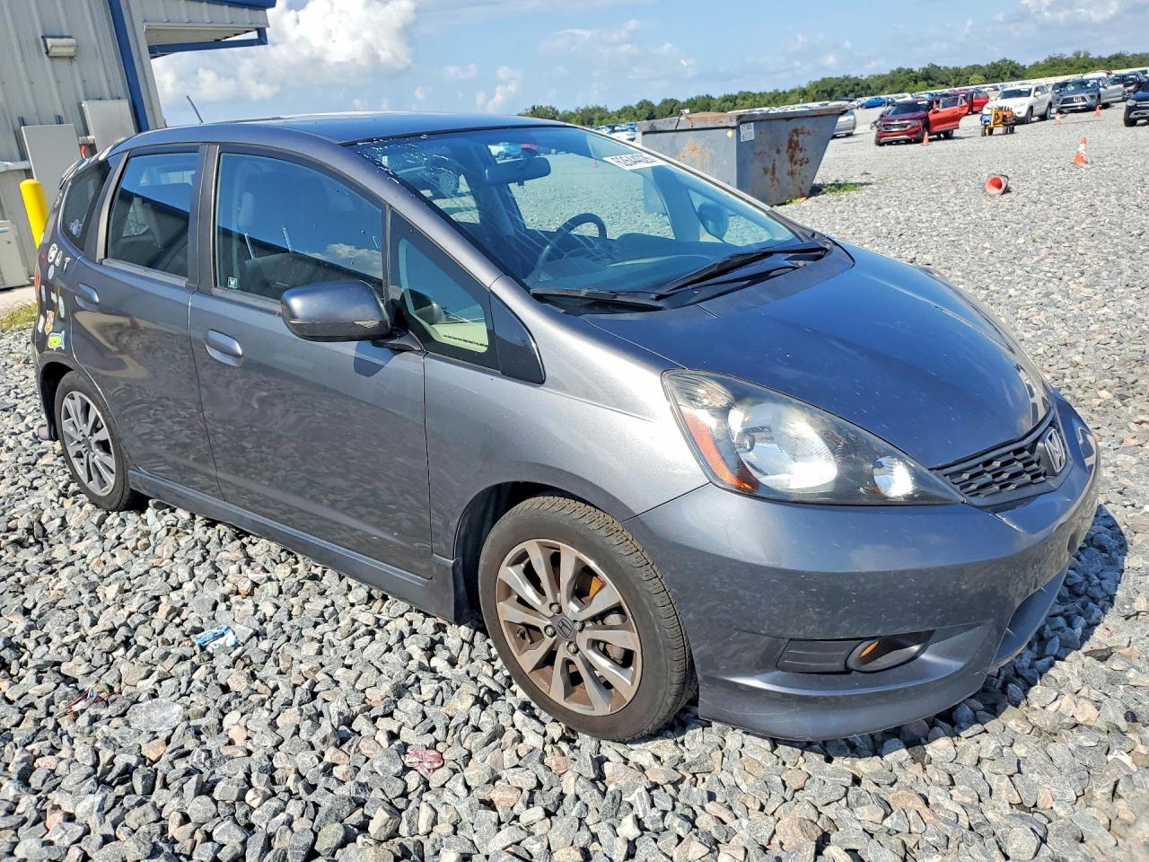 2013 Honda Fit Sport Gray vin: JHMGE8H59DC072770