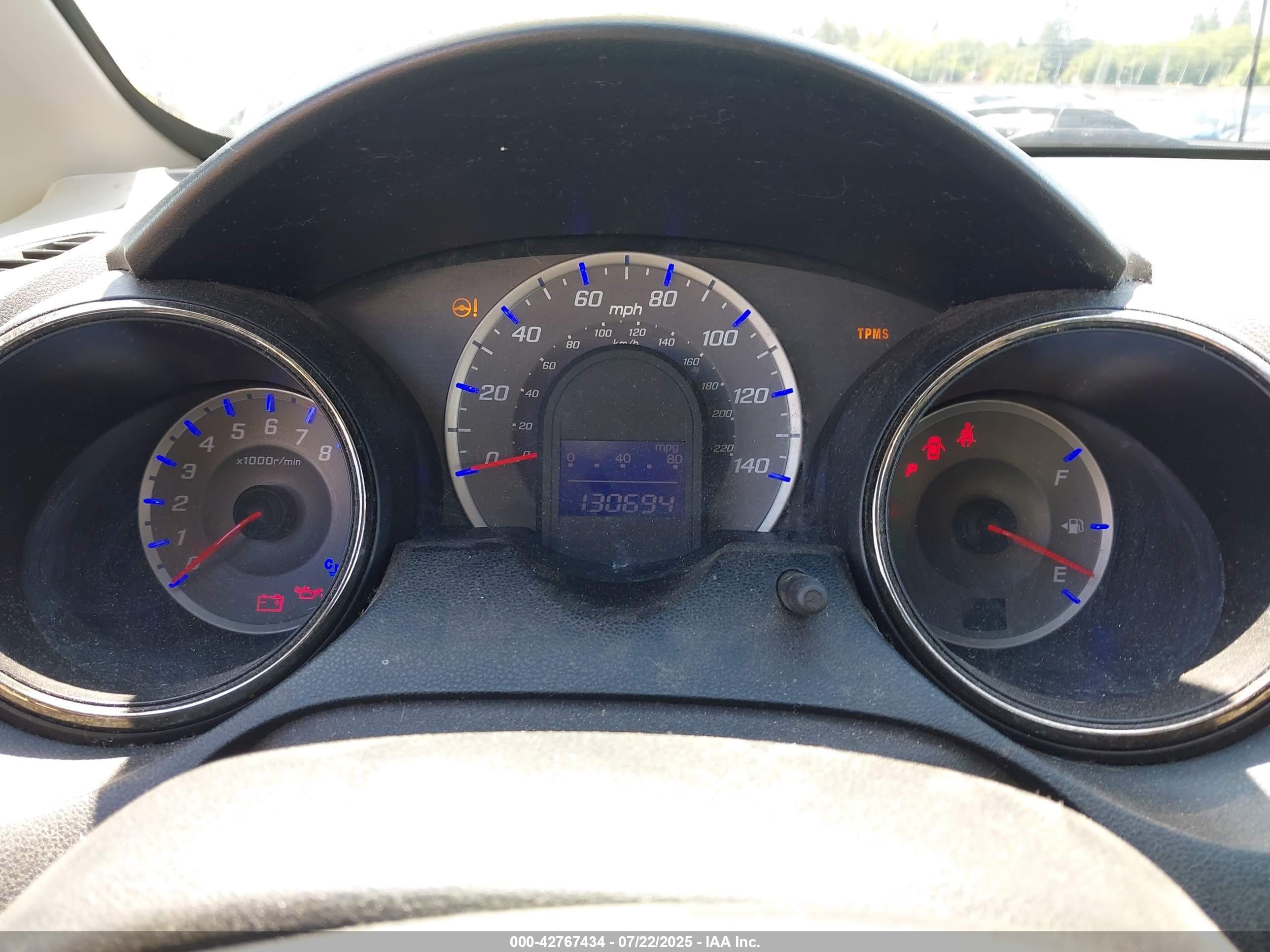 2013 Honda Fit Sport White vin: JHMGE8H59DC074101