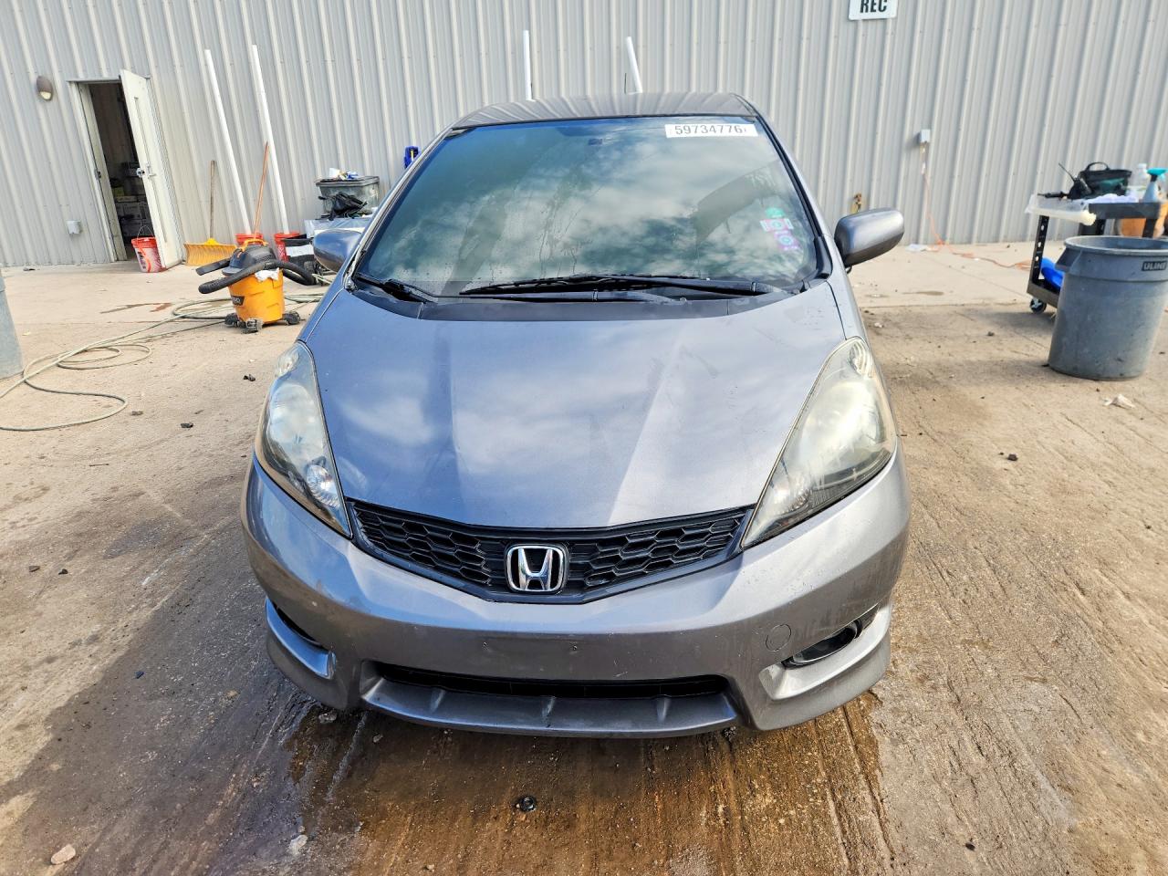 2013 Honda Fit Sport Серебряный vin: JHMGE8H59DC076284