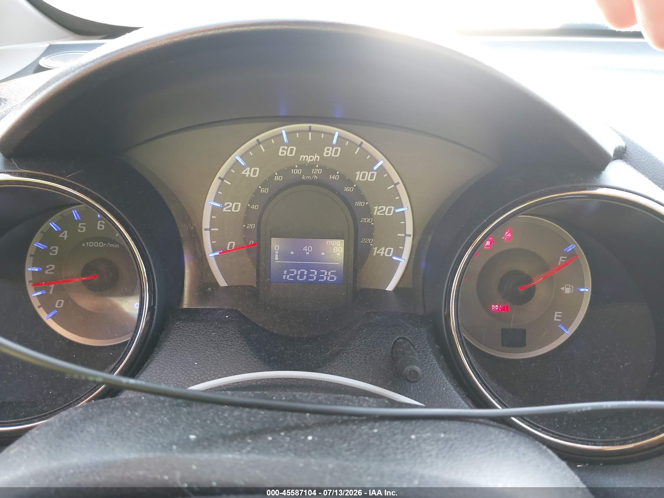 2013 Honda Fit Sport Silver vin: JHMGE8H59DC077077