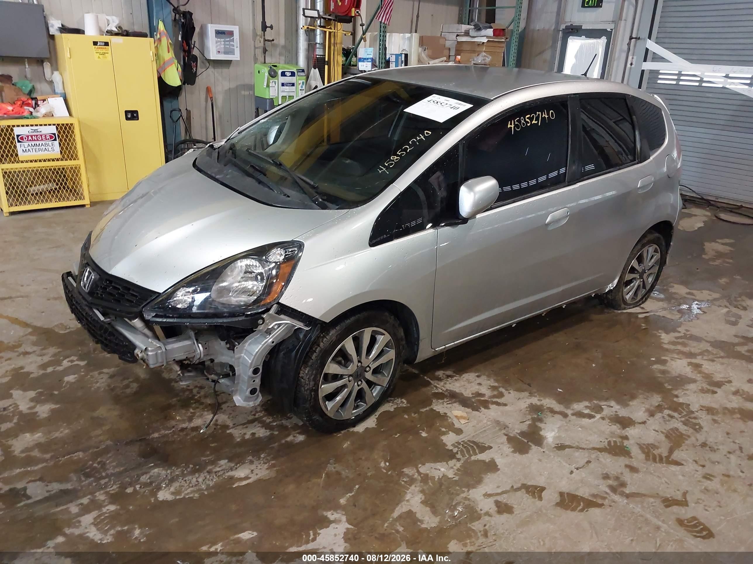 2012 Honda Fit Sport Silver vin: JHMGE8H5XCC004265