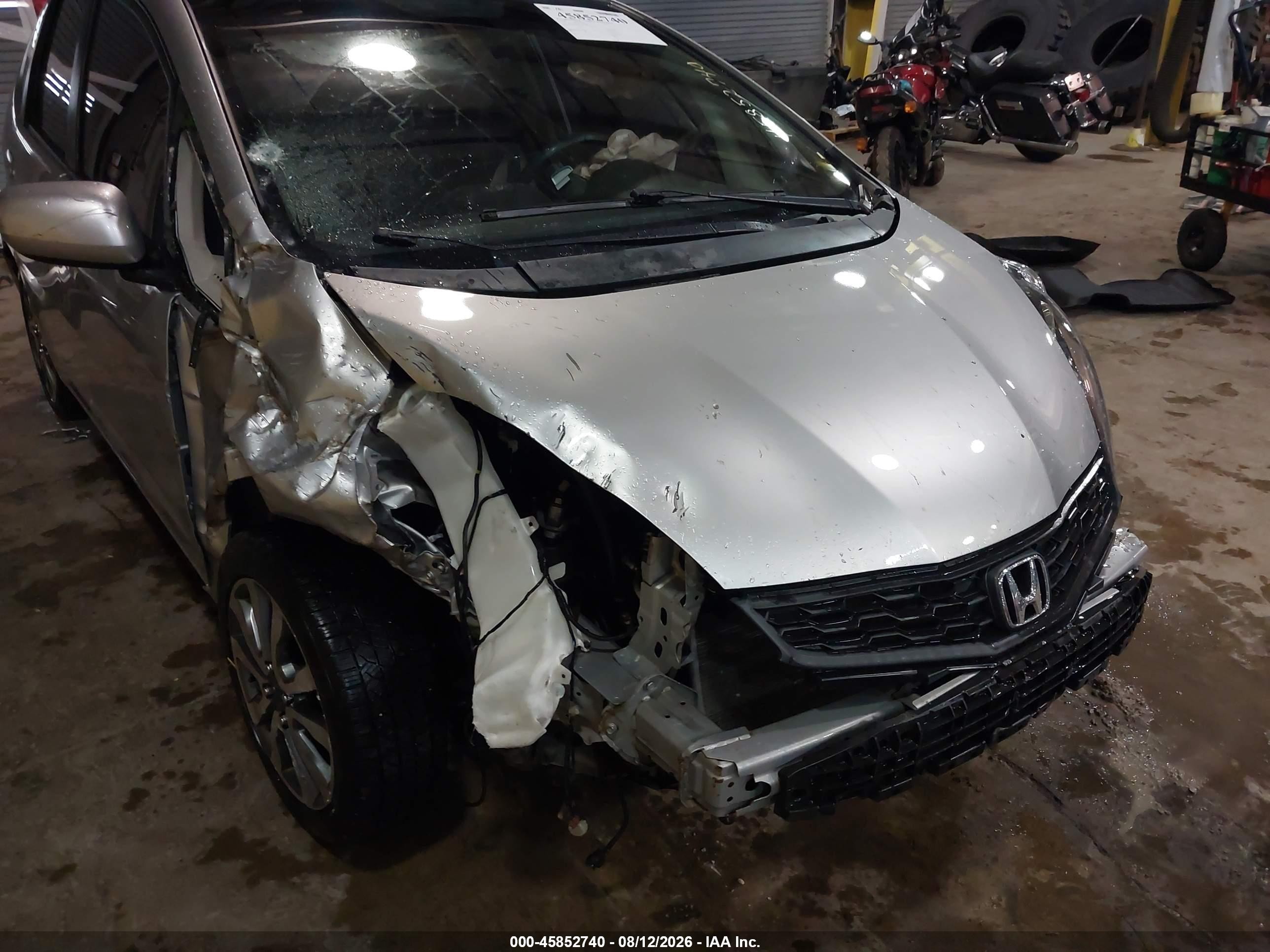 2012 Honda Fit Sport Silver vin: JHMGE8H5XCC004265