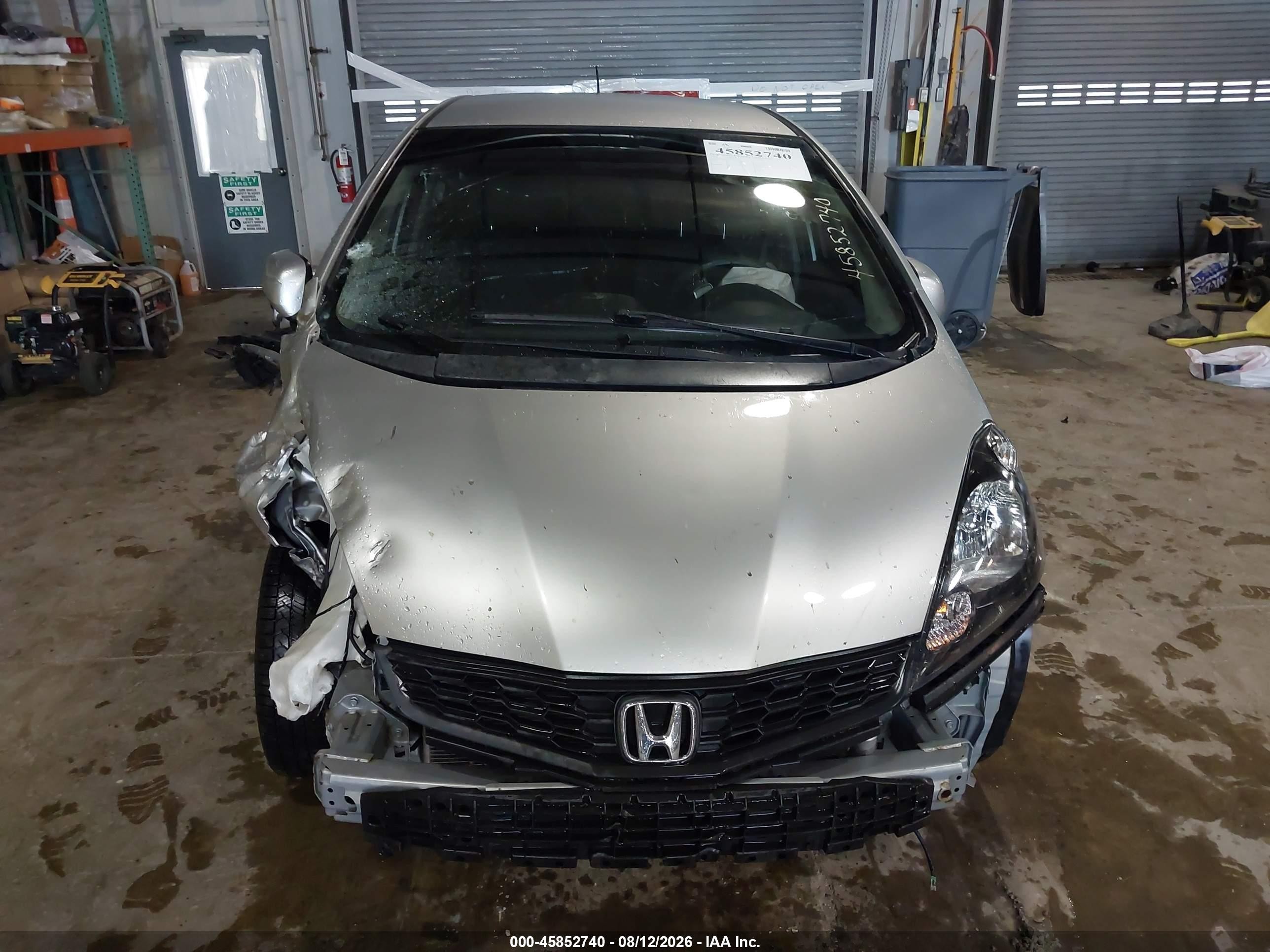 2012 Honda Fit Sport Silver vin: JHMGE8H5XCC004265