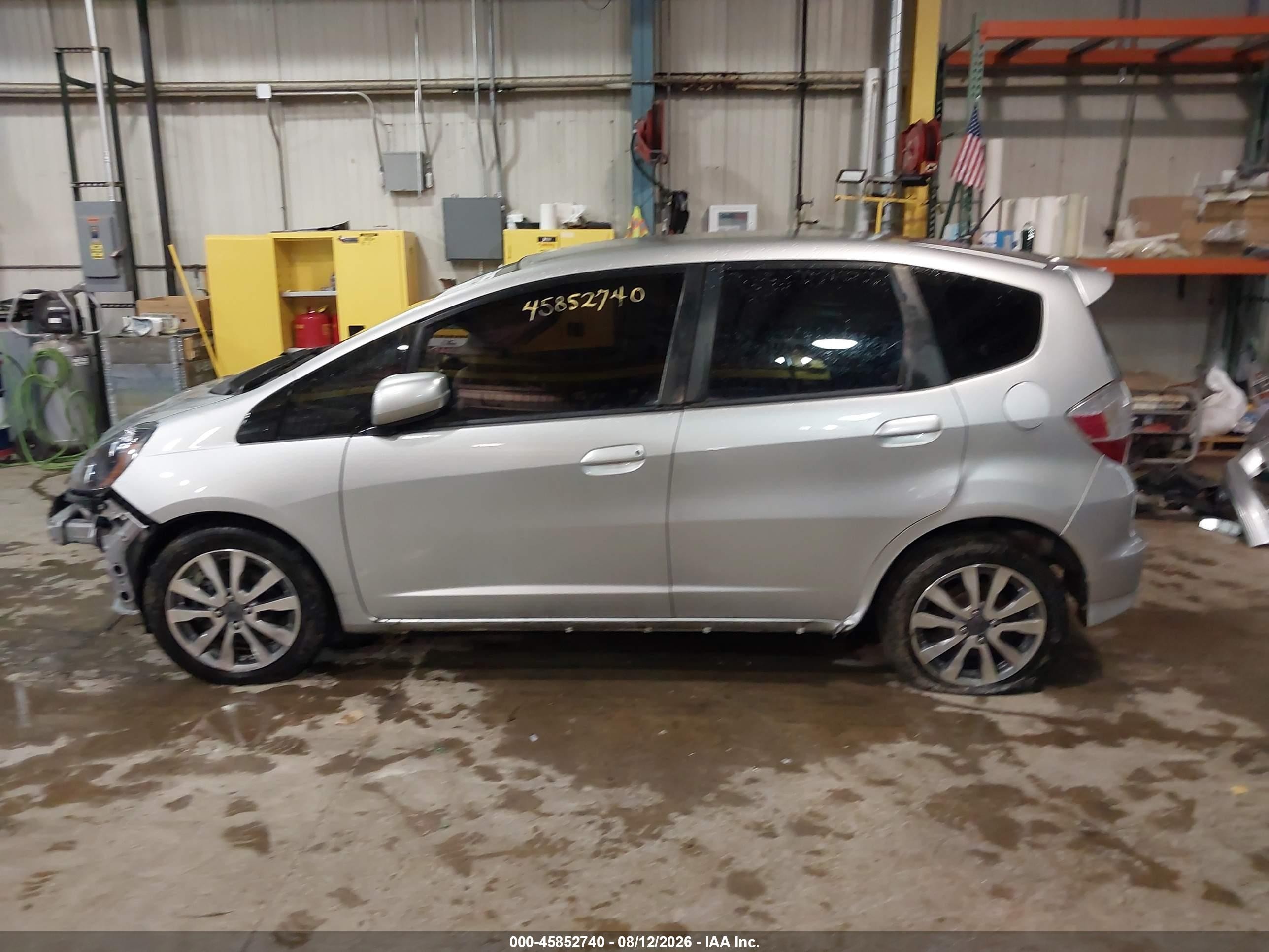 2012 Honda Fit Sport Silver vin: JHMGE8H5XCC004265