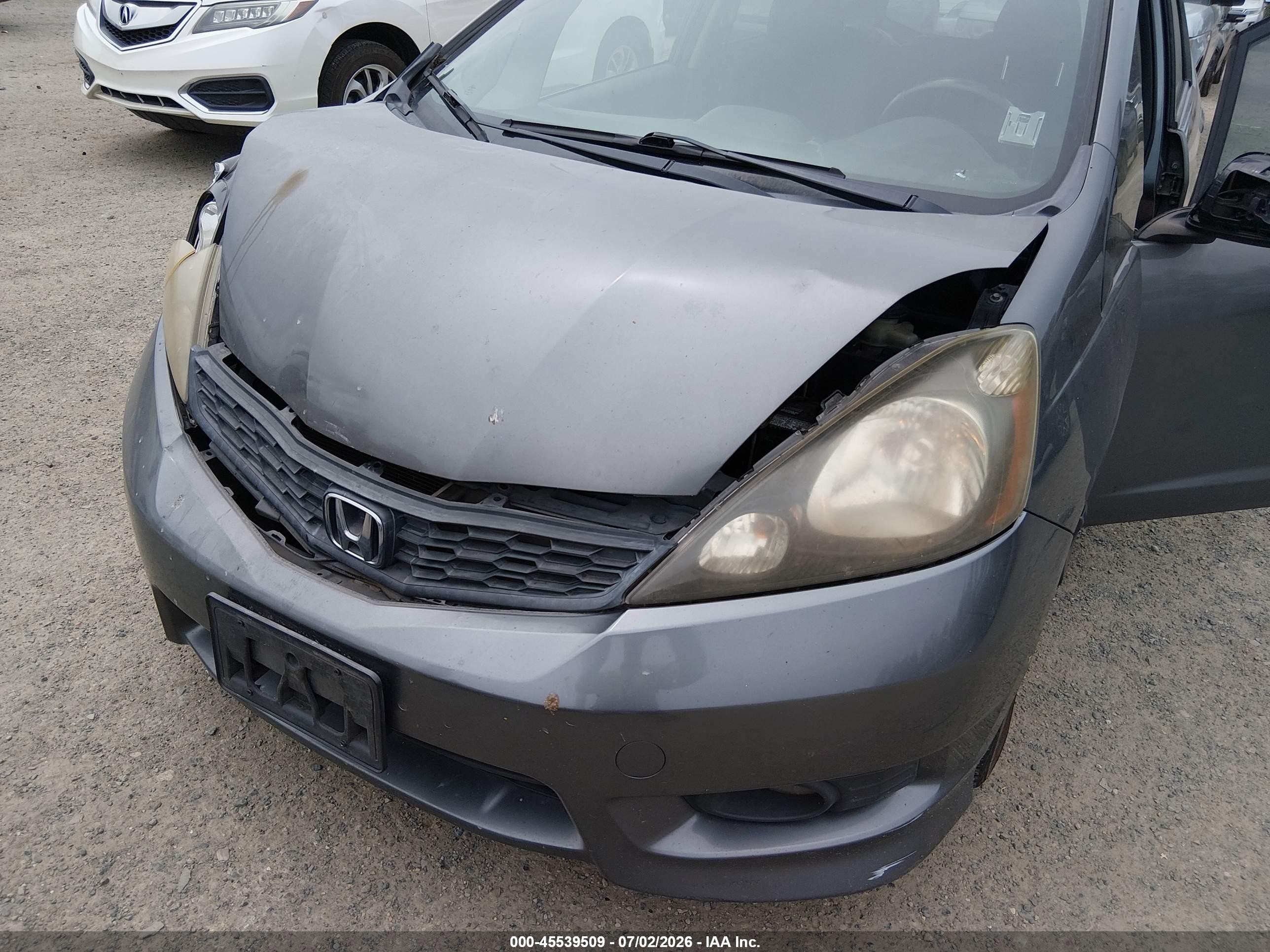 2012 Honda Fit Sport Синий vin: JHMGE8H5XCC007330