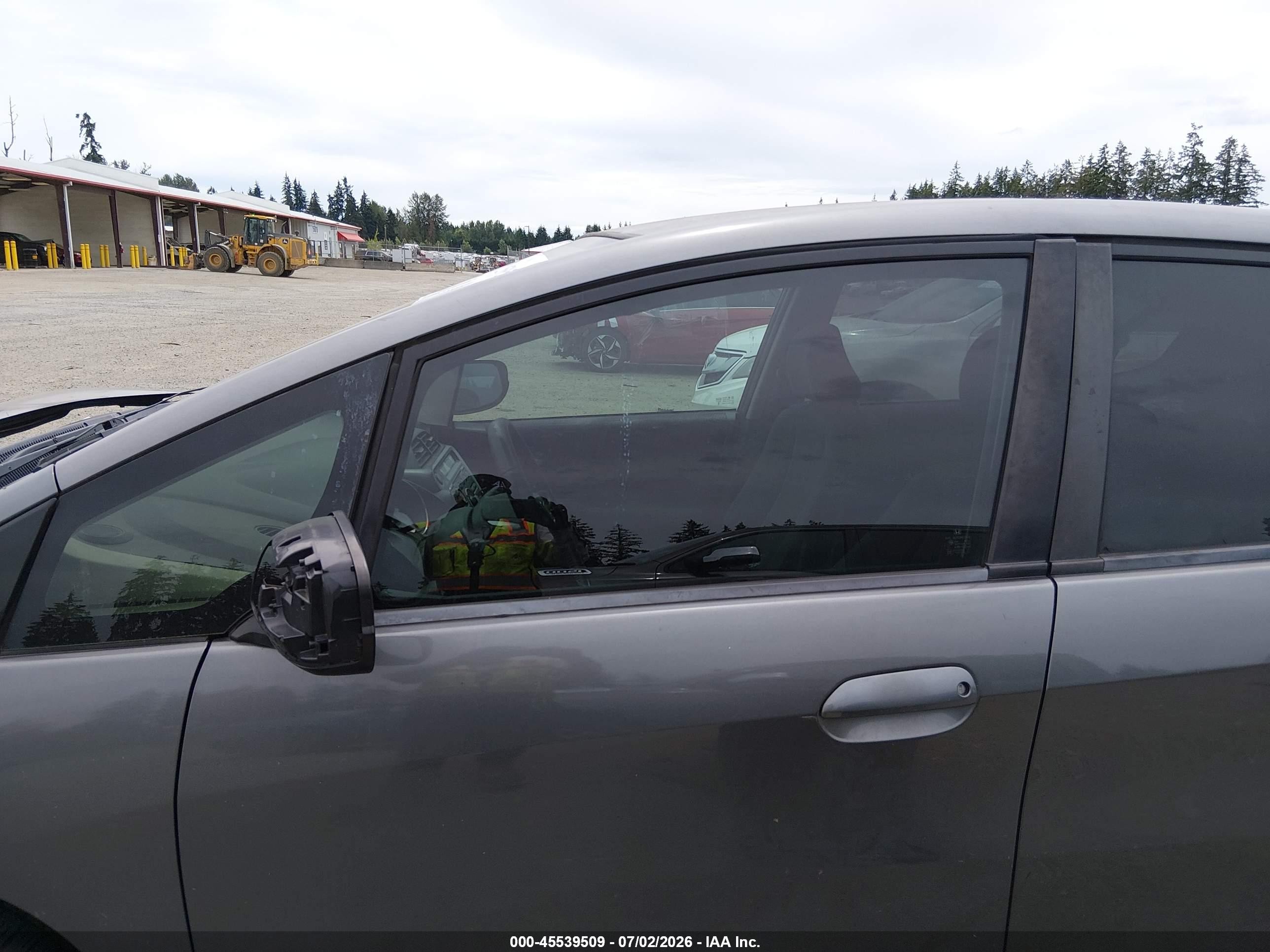 2012 Honda Fit Sport Синий vin: JHMGE8H5XCC007330