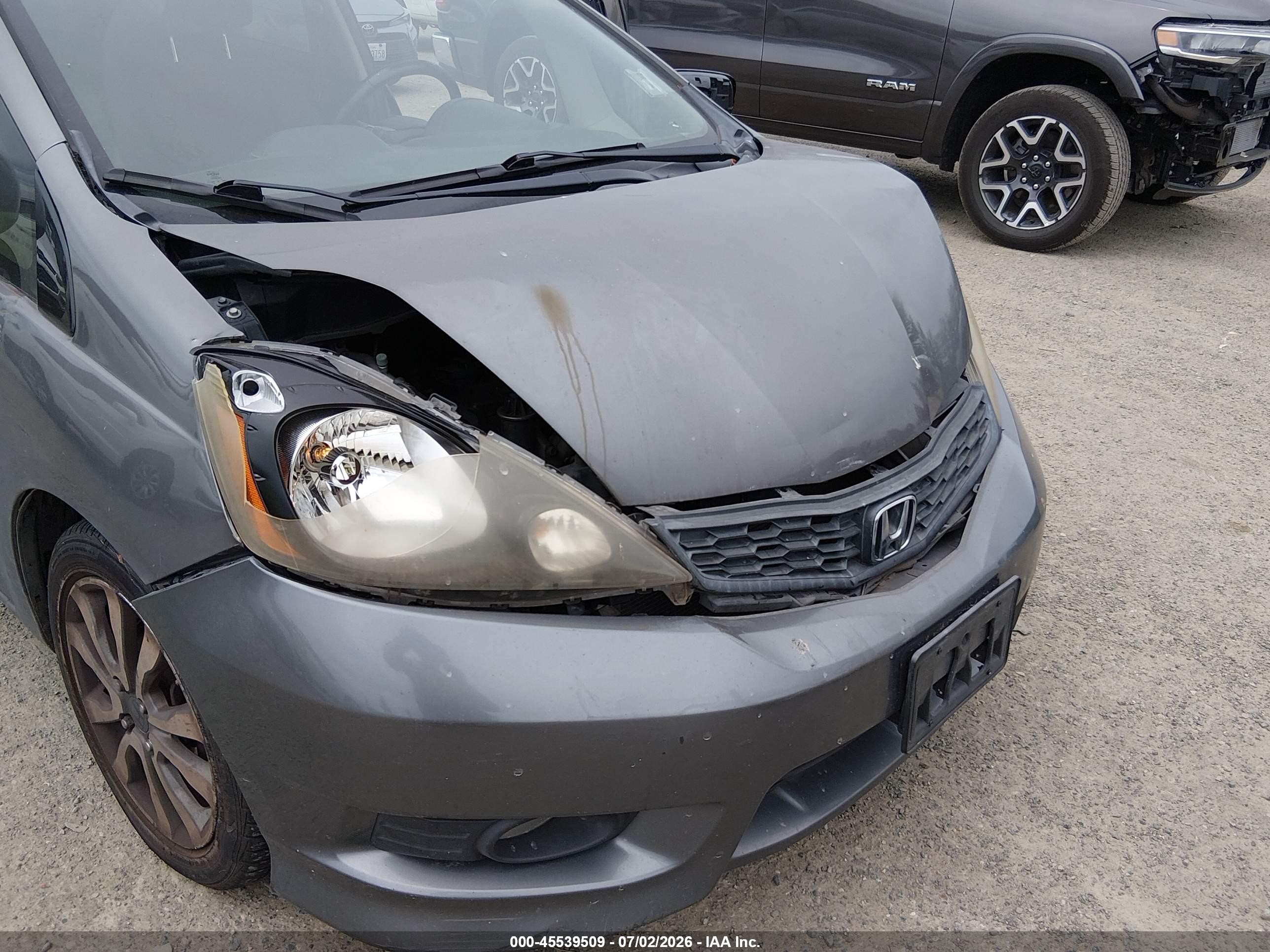 2012 Honda Fit Sport Синий vin: JHMGE8H5XCC007330