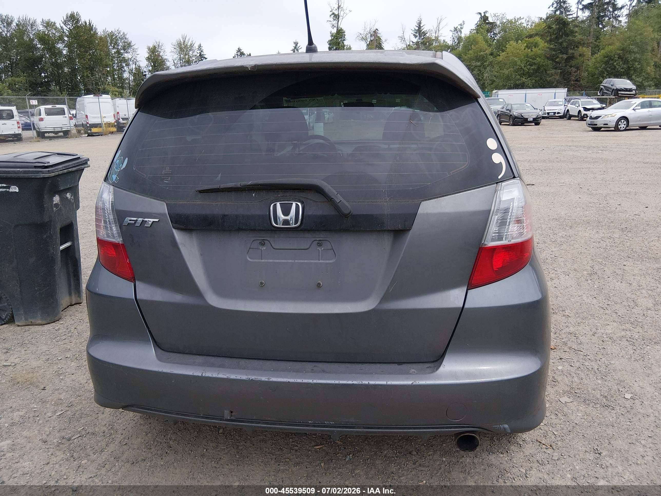 2012 Honda Fit Sport Синий vin: JHMGE8H5XCC007330