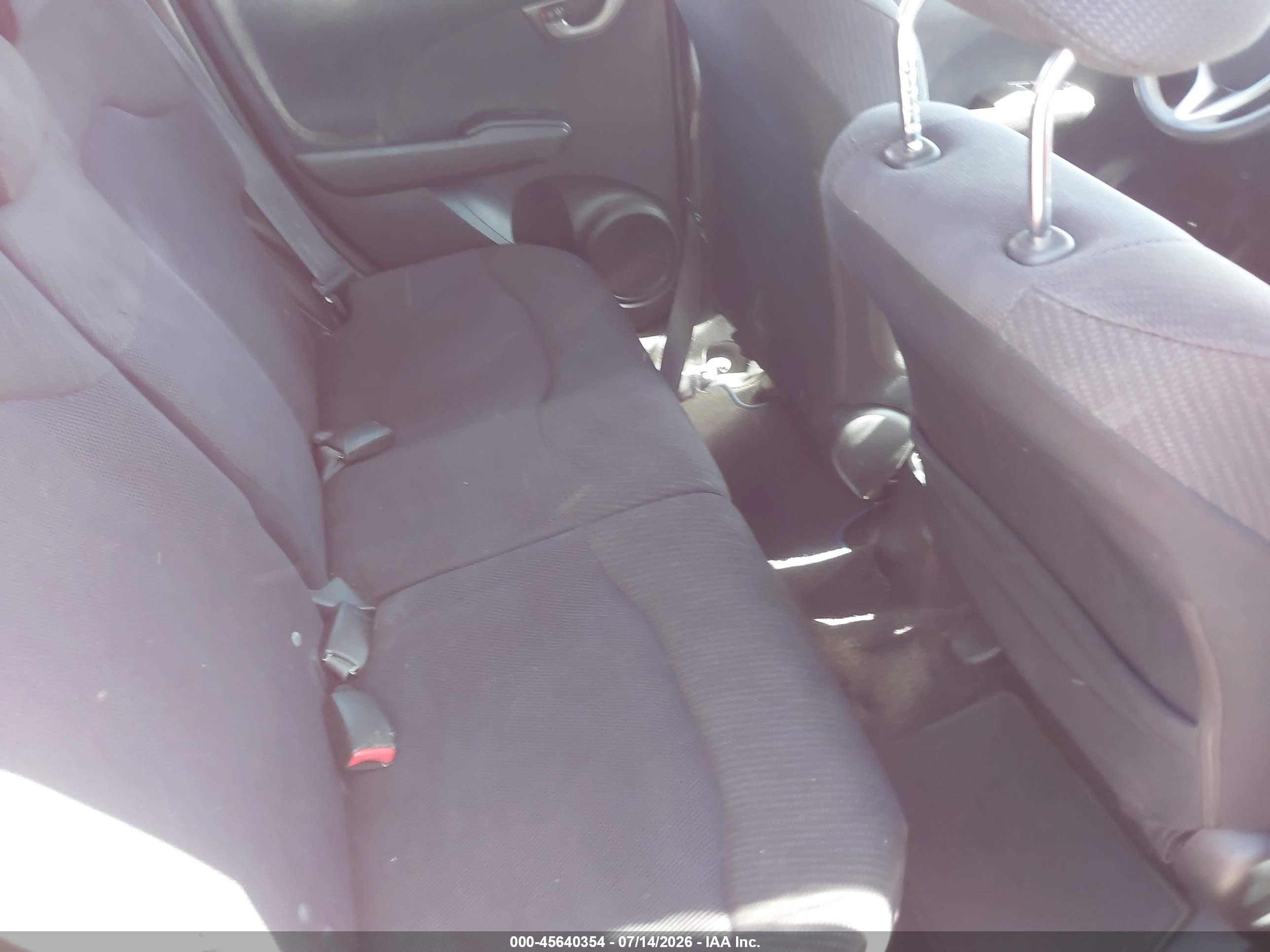 2012 Honda Fit Sport Red vin: JHMGE8H5XCC009661