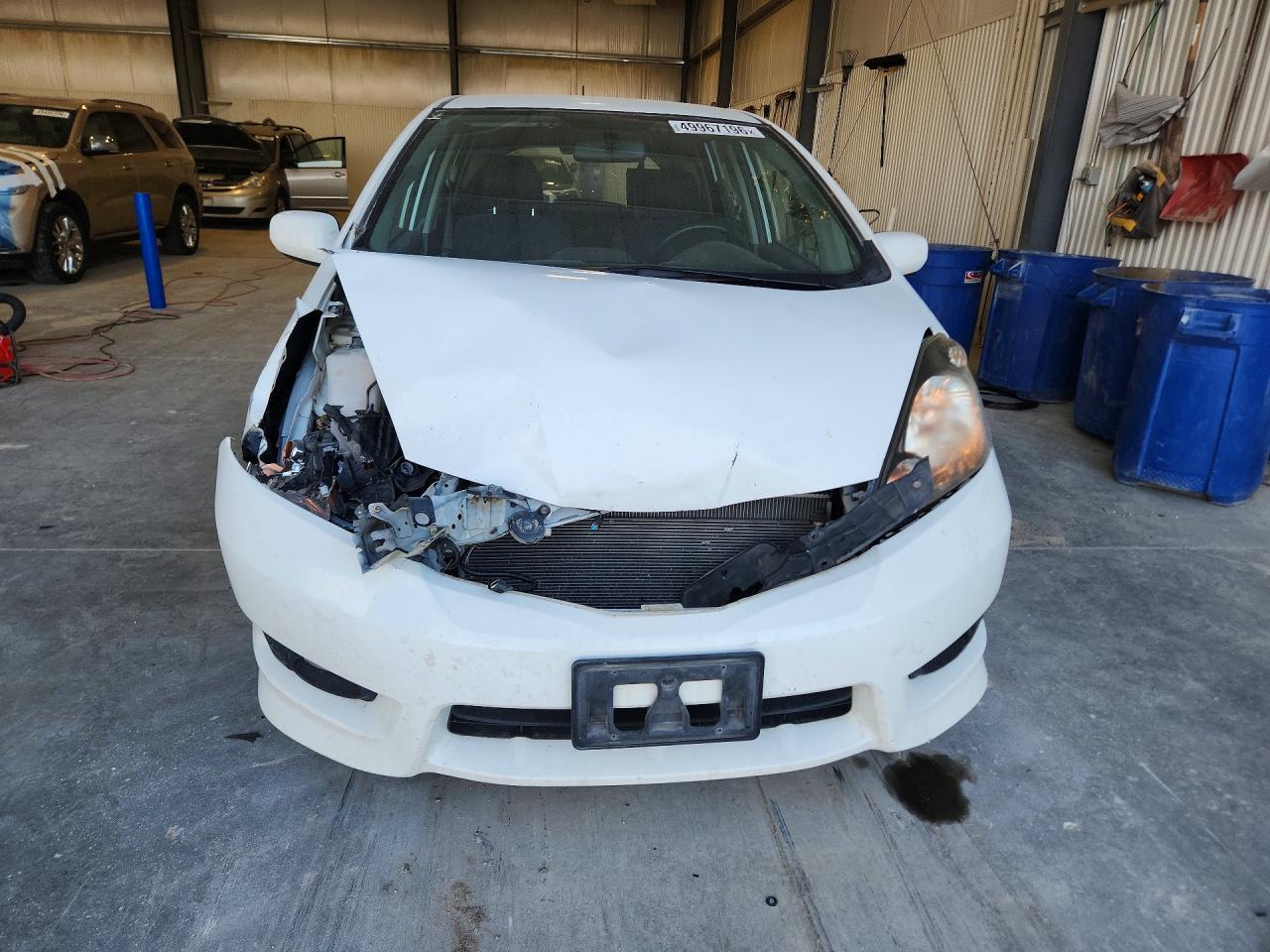 2012 Honda Fit Sport White vin: JHMGE8H5XCC010521