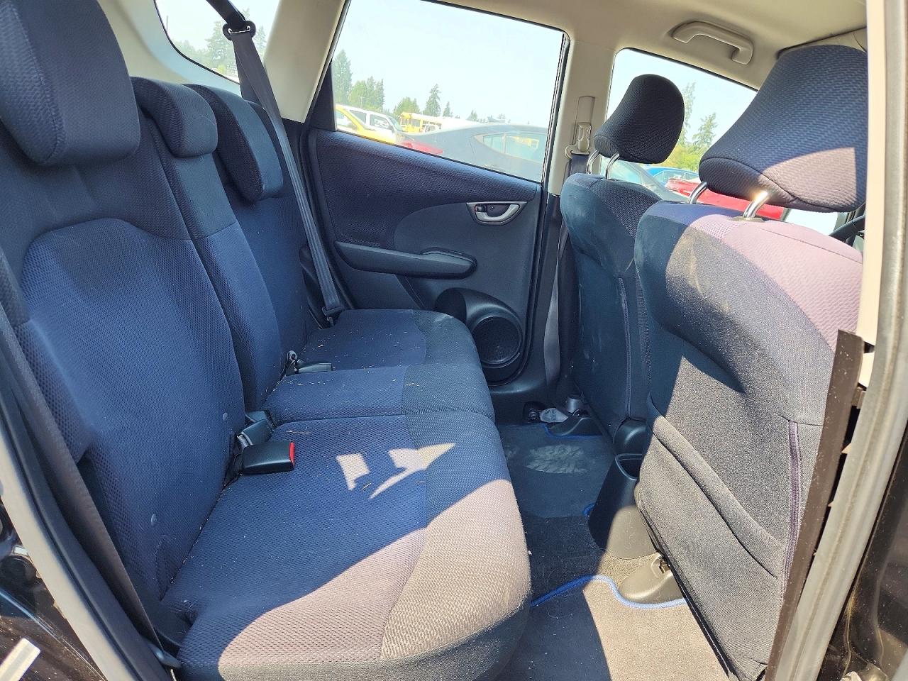 2012 Honda Fit Sport Black vin: JHMGE8H5XCC018683