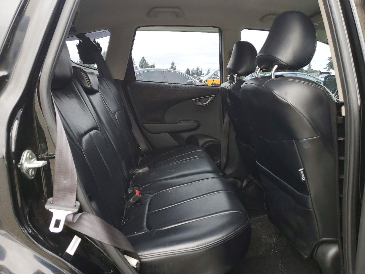 2012 Honda Fit Sport Black vin: JHMGE8H5XCC019316