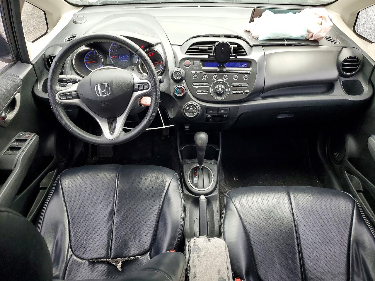 2012 Honda Fit Sport Black vin: JHMGE8H5XCC019316