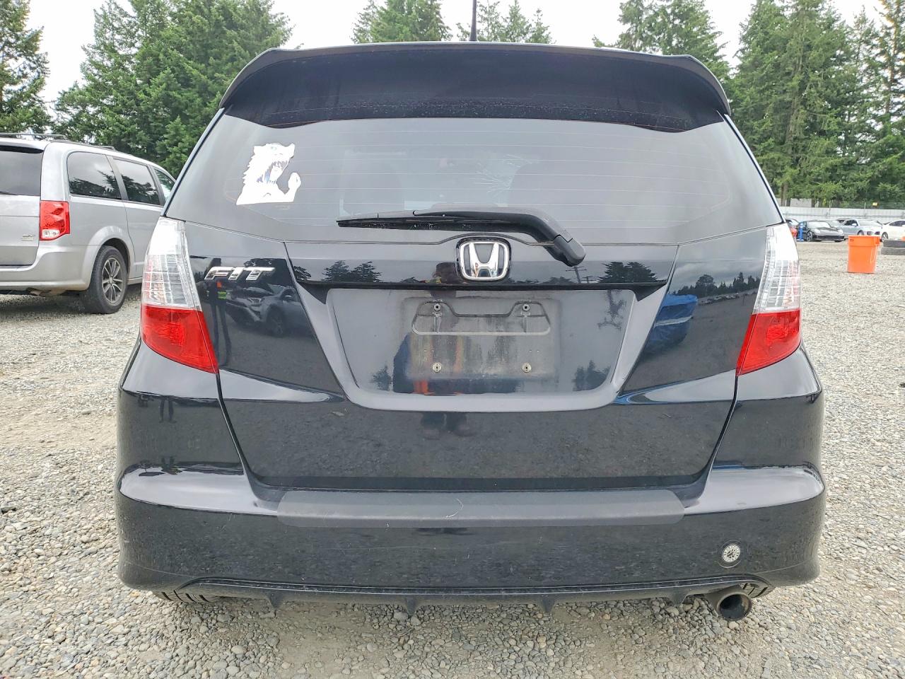 2012 Honda Fit Sport Black vin: JHMGE8H5XCC019316