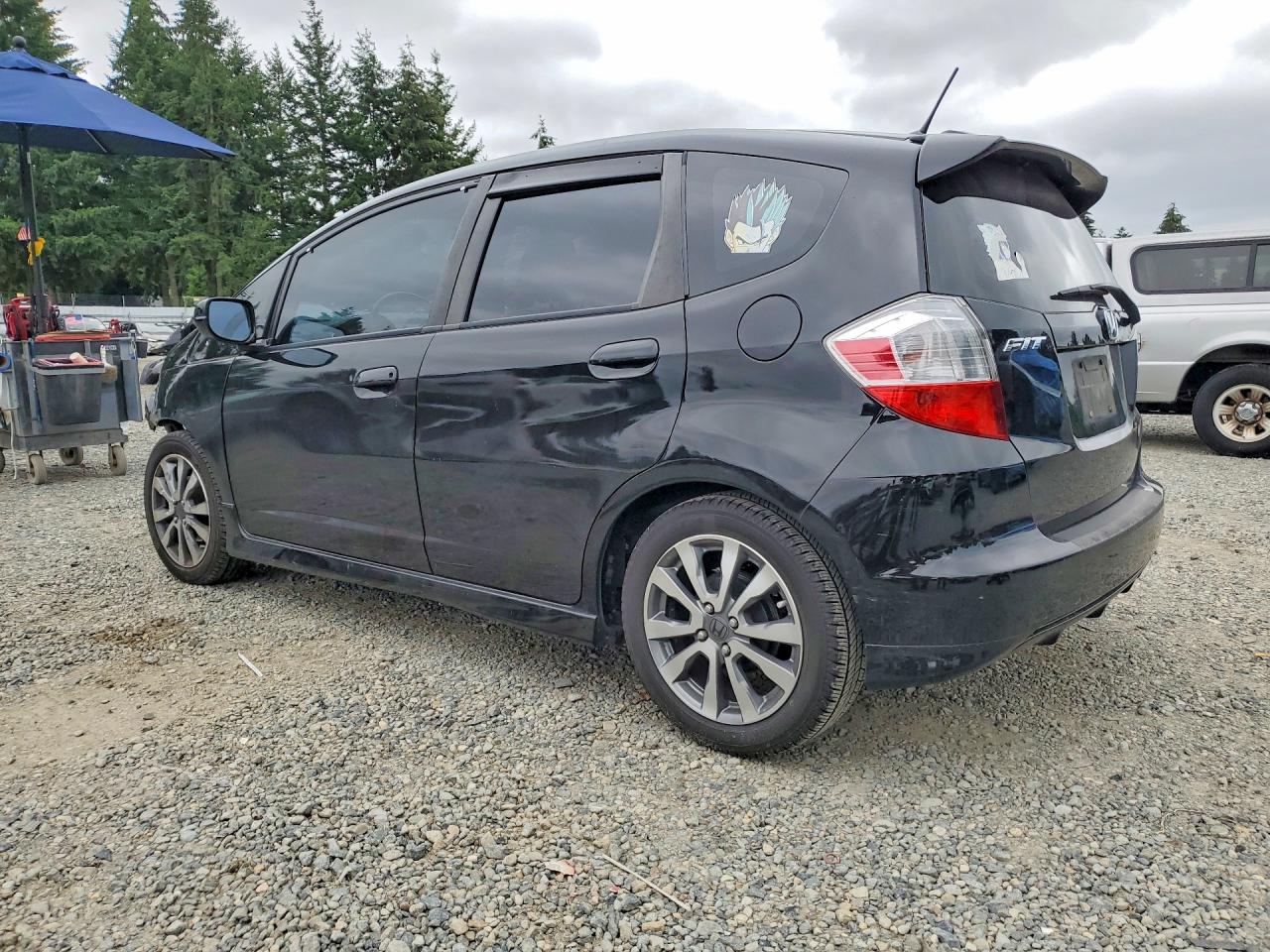 2012 Honda Fit Sport Black vin: JHMGE8H5XCC019316