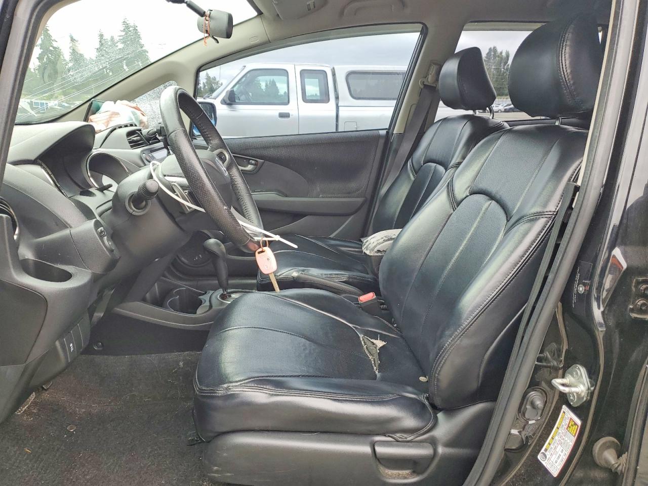 2012 Honda Fit Sport Black vin: JHMGE8H5XCC019316