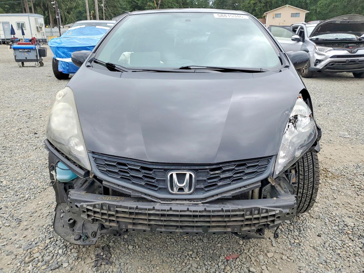 2012 Honda Fit Sport Black vin: JHMGE8H5XCC019316