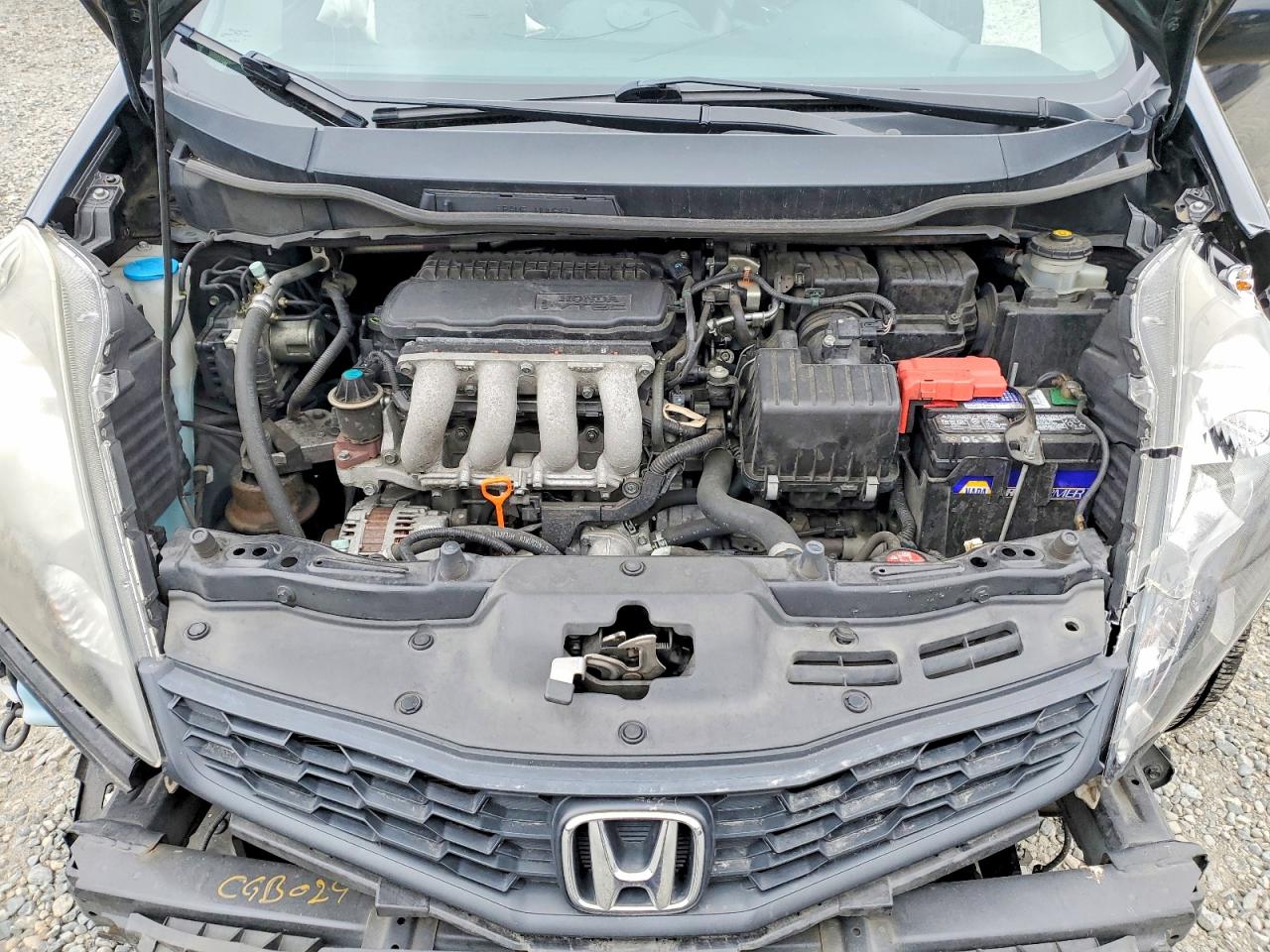 2012 Honda Fit Sport Black vin: JHMGE8H5XCC019316