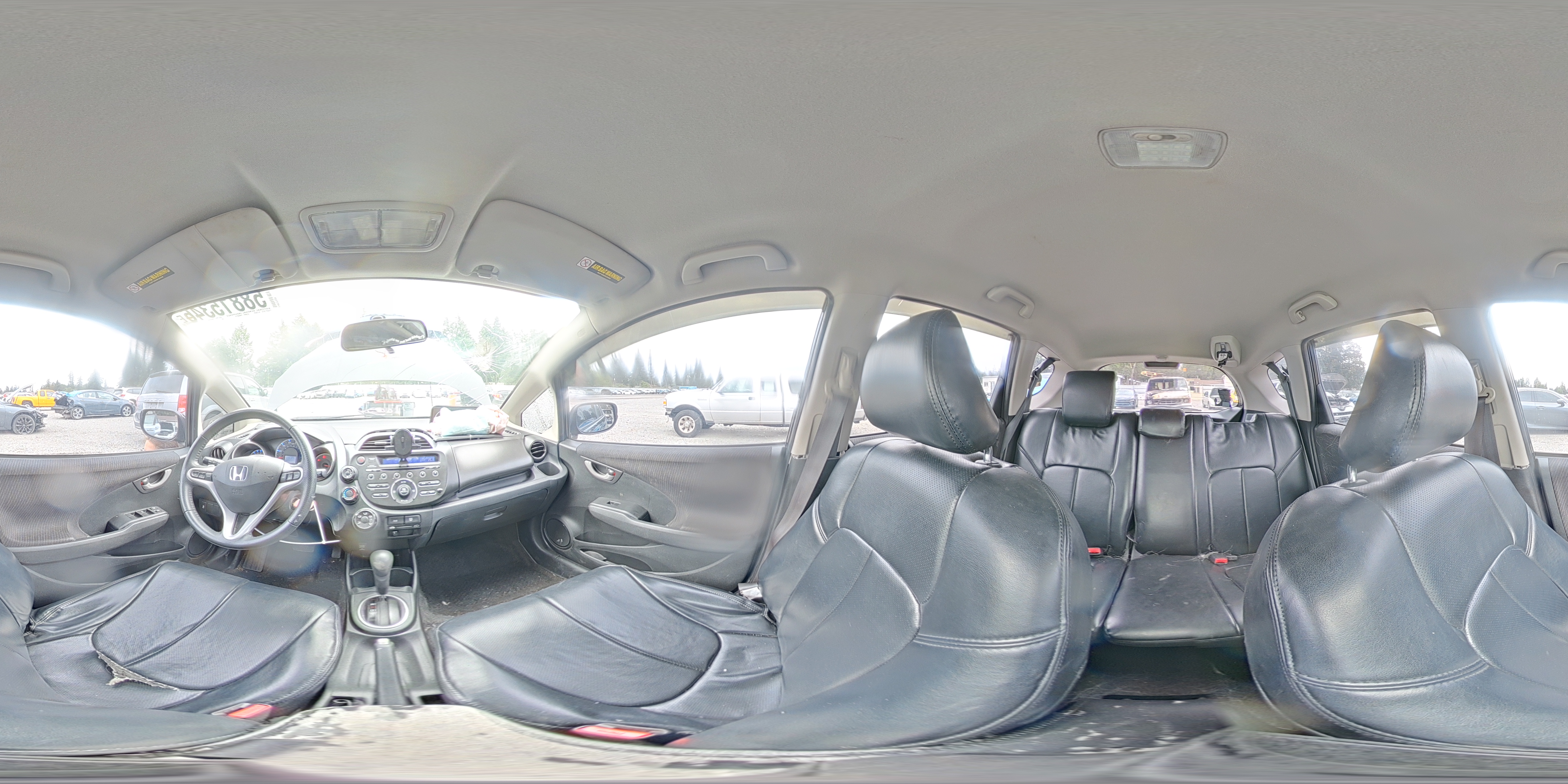 2012 Honda Fit Sport Black vin: JHMGE8H5XCC019316
