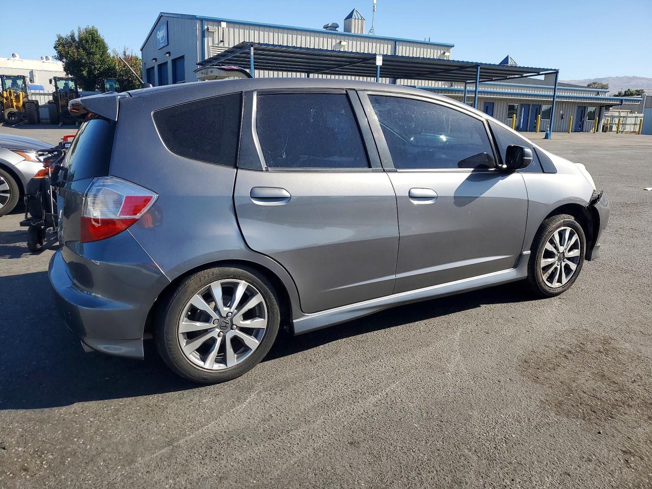 2012 Honda Fit Sport Серый vin: JHMGE8H5XCC024483