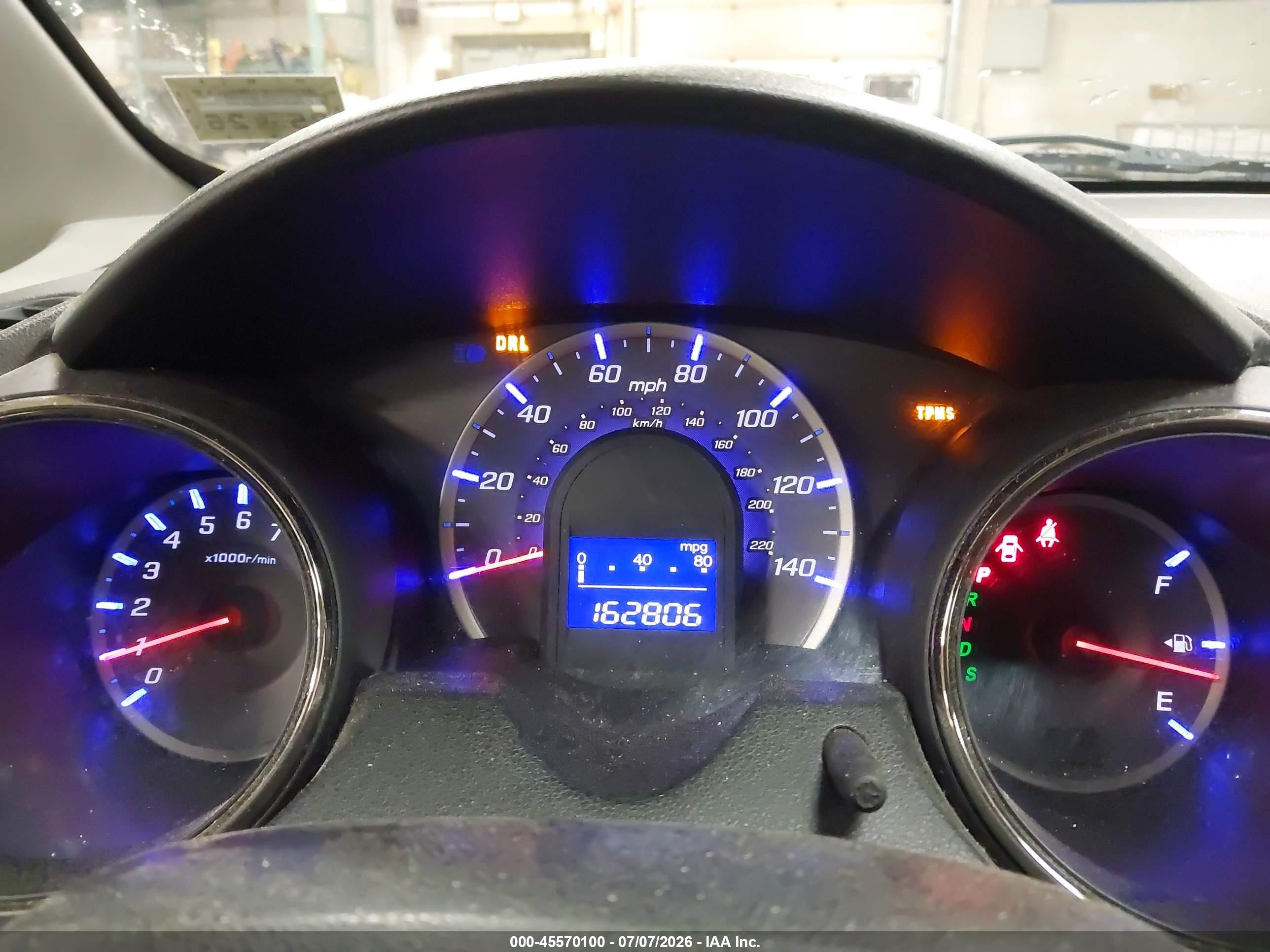2012 Honda Fit Sport Синий vin: JHMGE8H5XCC033054