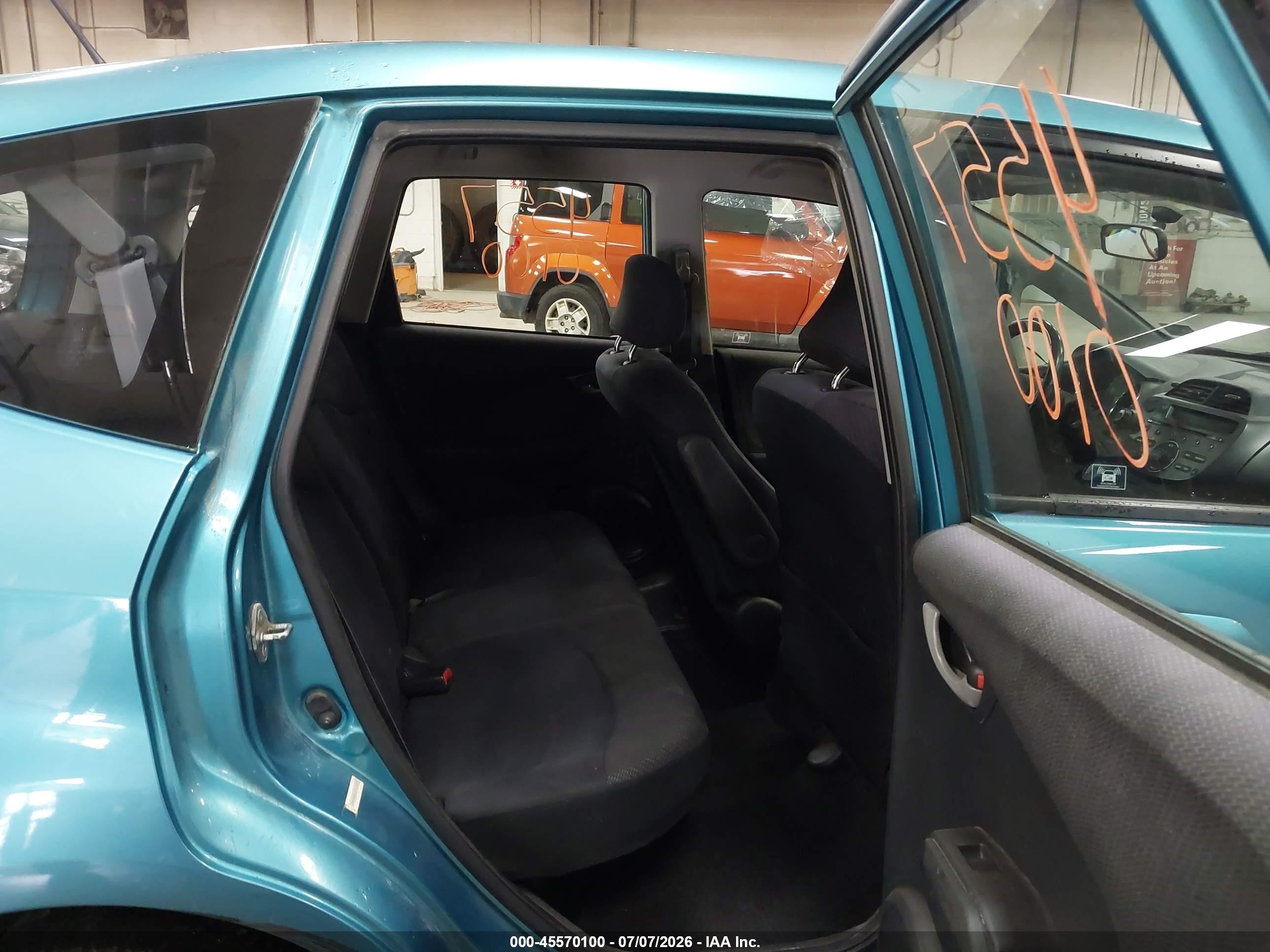 2012 Honda Fit Sport Синий vin: JHMGE8H5XCC033054