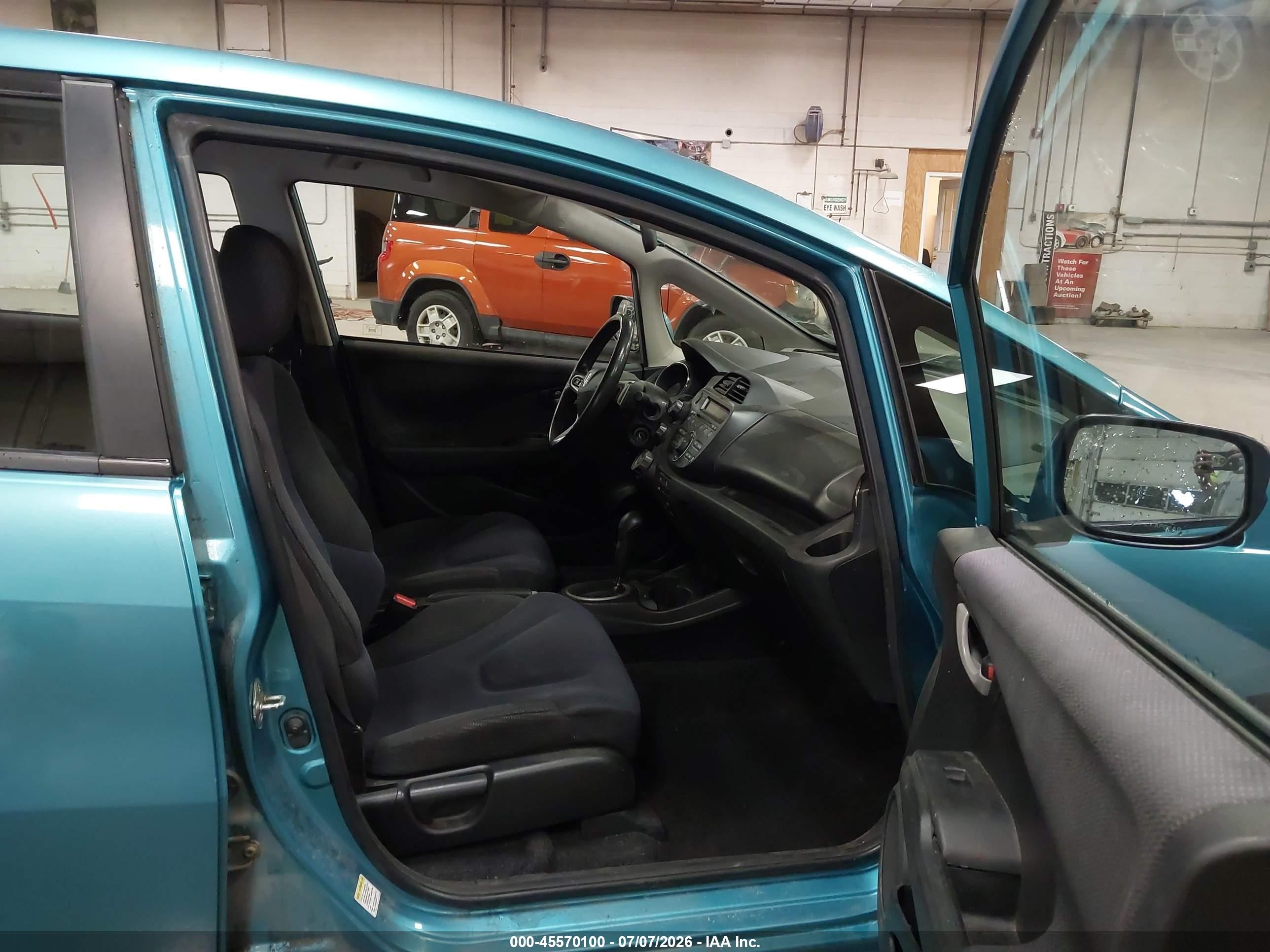 2012 Honda Fit Sport Синий vin: JHMGE8H5XCC033054