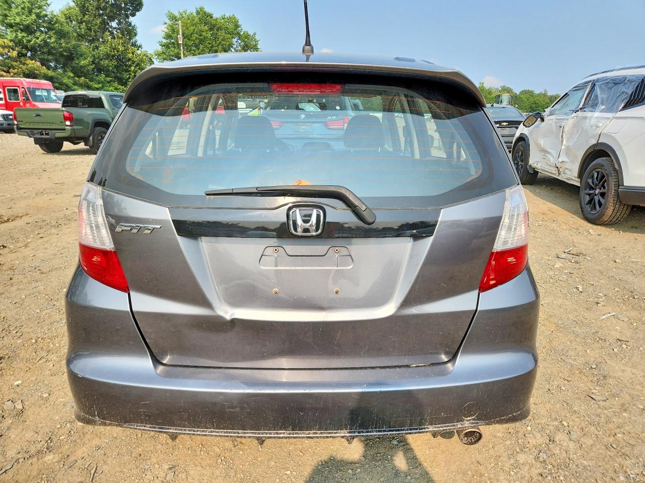 2013 Honda Fit Sport Gray vin: JHMGE8H5XDC036652