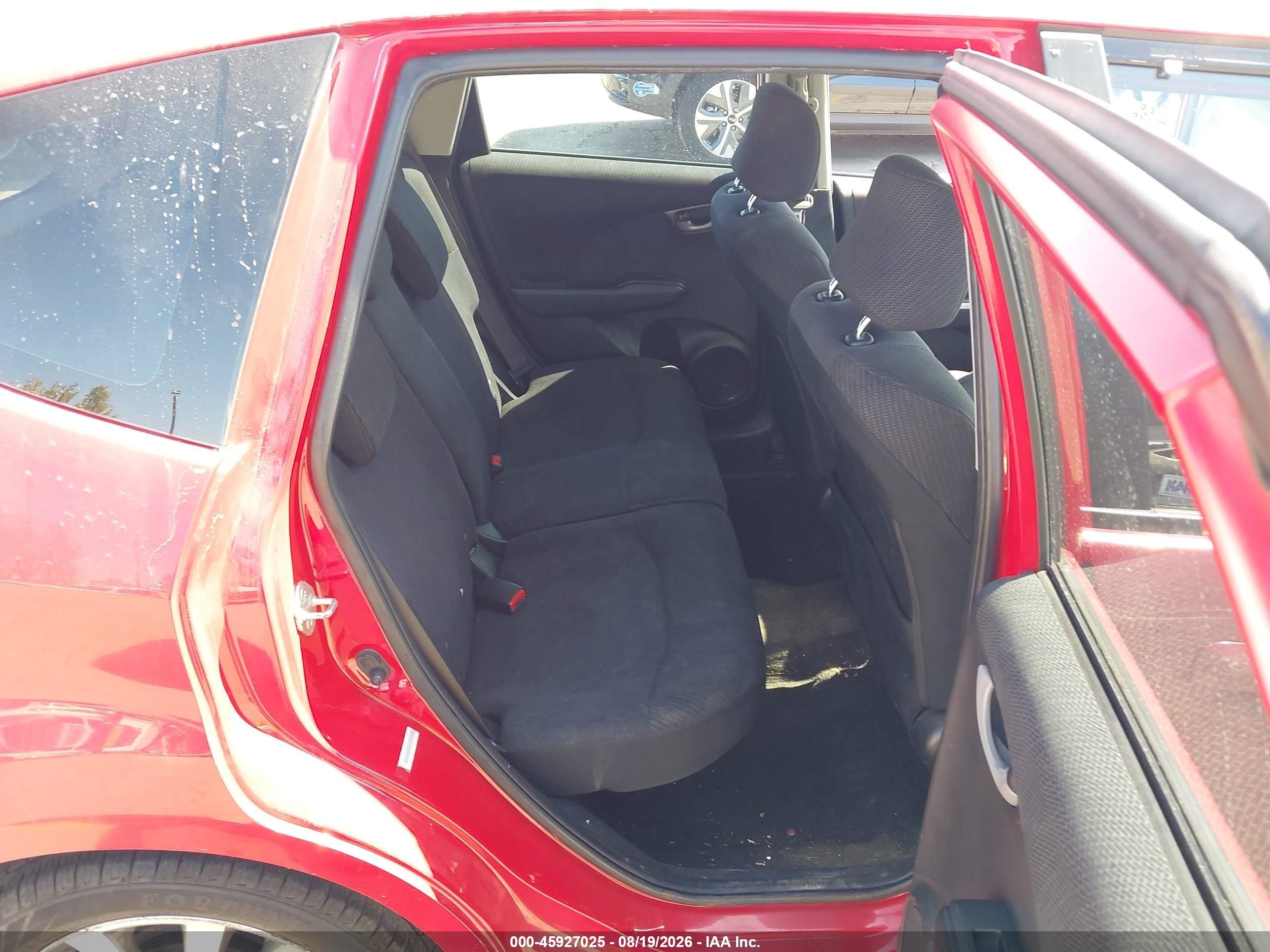 2013 Honda Fit Sport Красный vin: JHMGE8H5XDC043326
