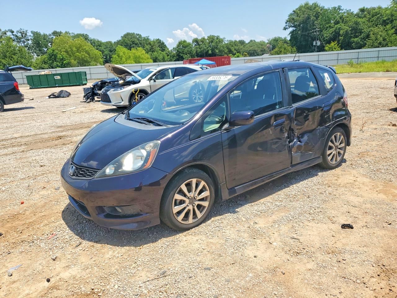 2013 Honda Fit Sport Purple vin: JHMGE8H5XDC055220