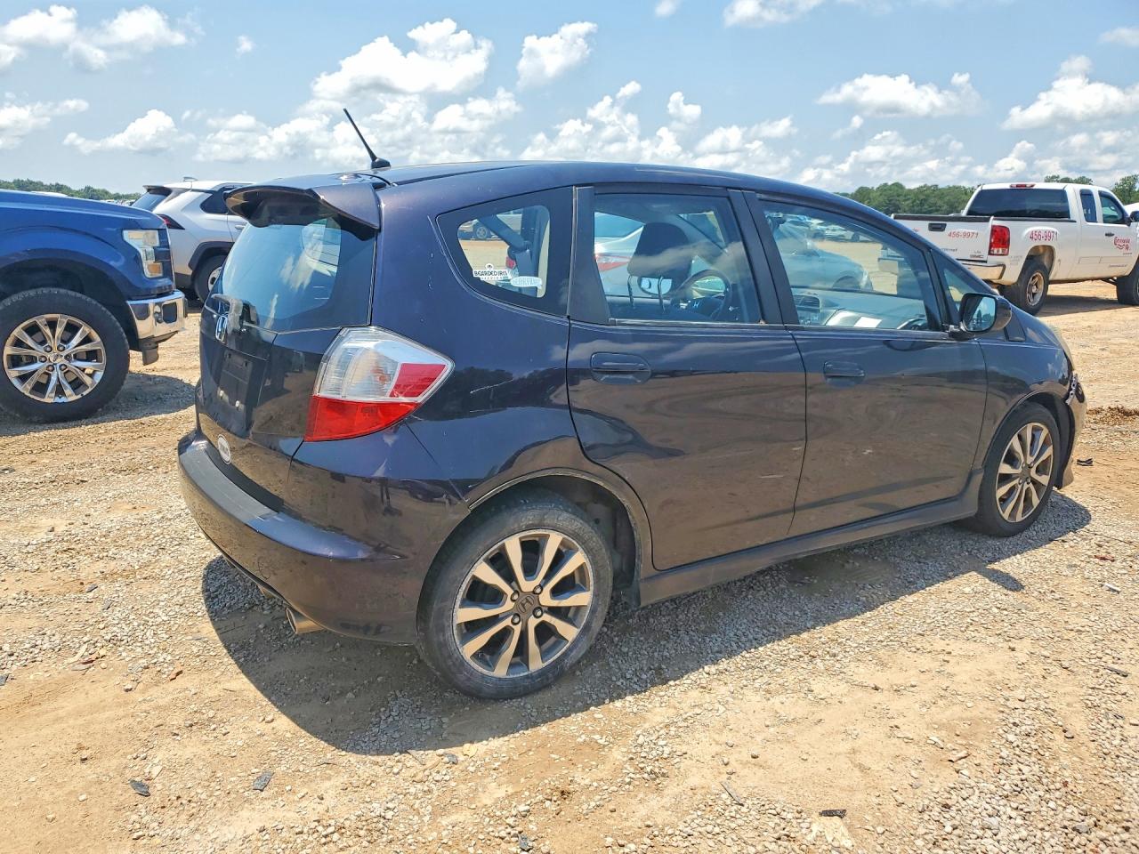 2013 Honda Fit Sport Purple vin: JHMGE8H5XDC055220