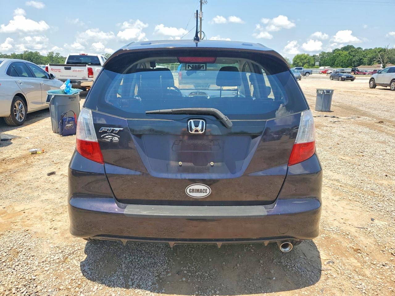 2013 Honda Fit Sport Purple vin: JHMGE8H5XDC055220