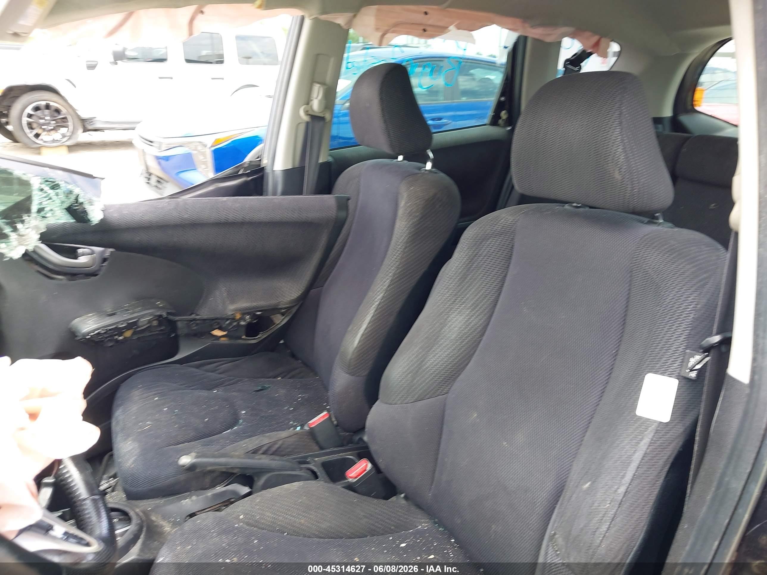 2013 Honda Fit Sport Black vin: JHMGE8H5XDC059073