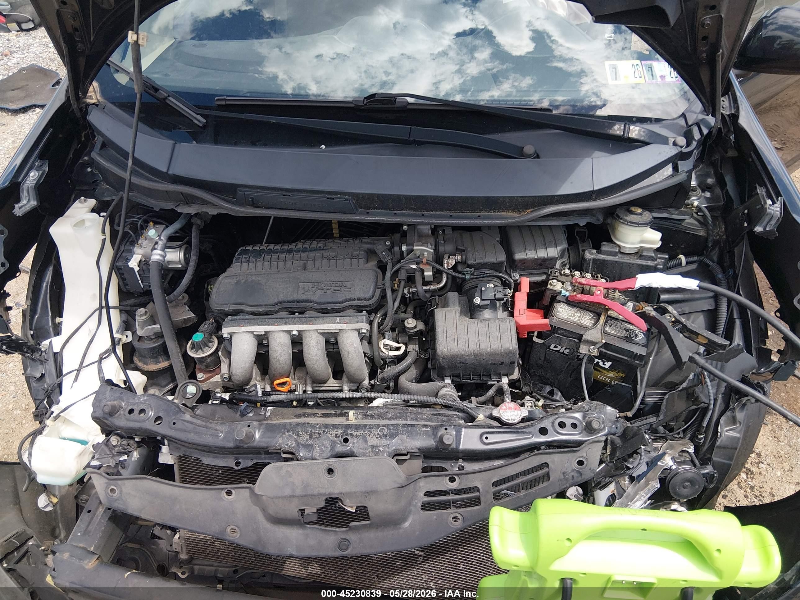 2013 Honda Fit Sport Black vin: JHMGE8H5XDC066072