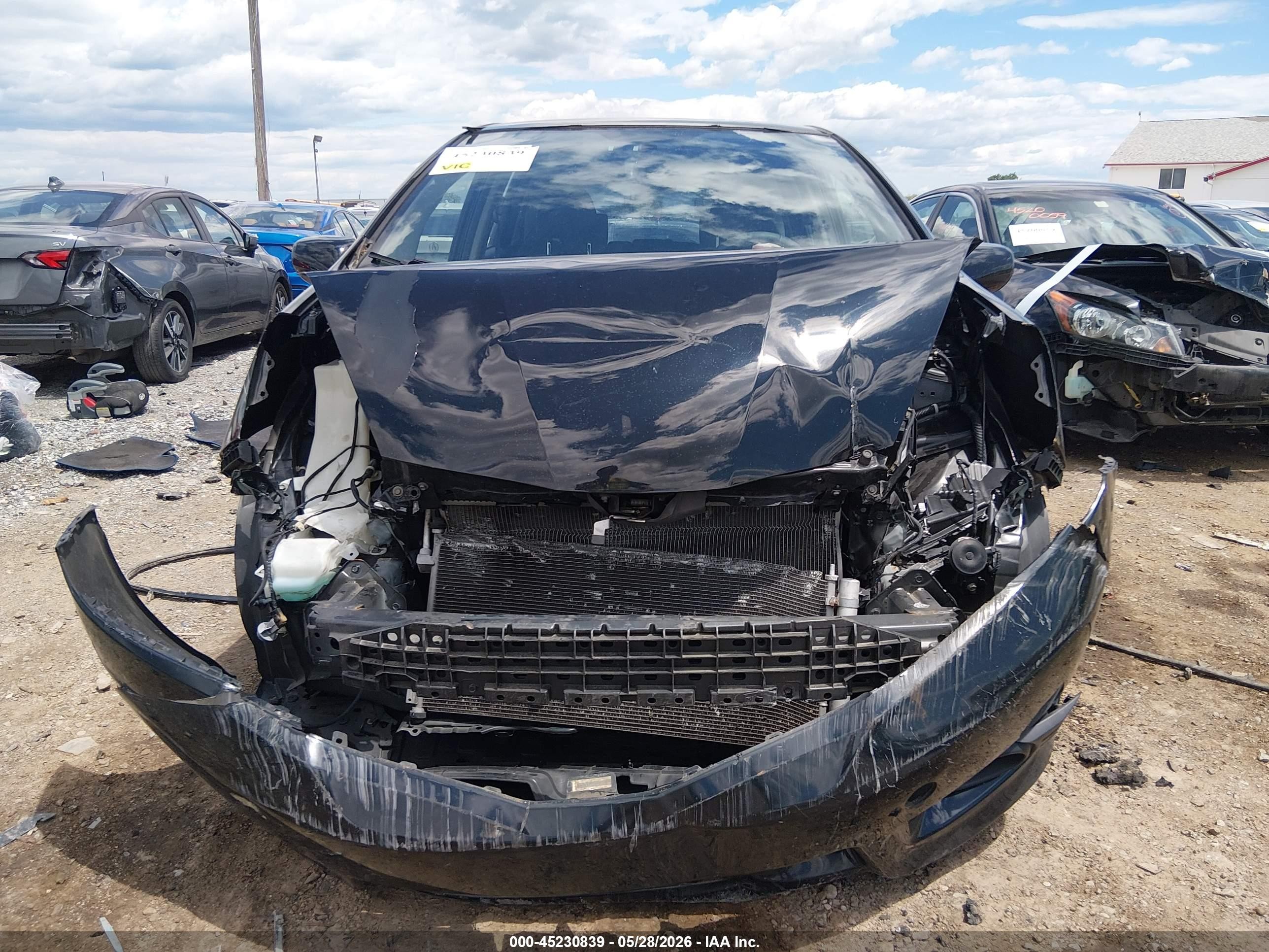 2013 Honda Fit Sport Black vin: JHMGE8H5XDC066072
